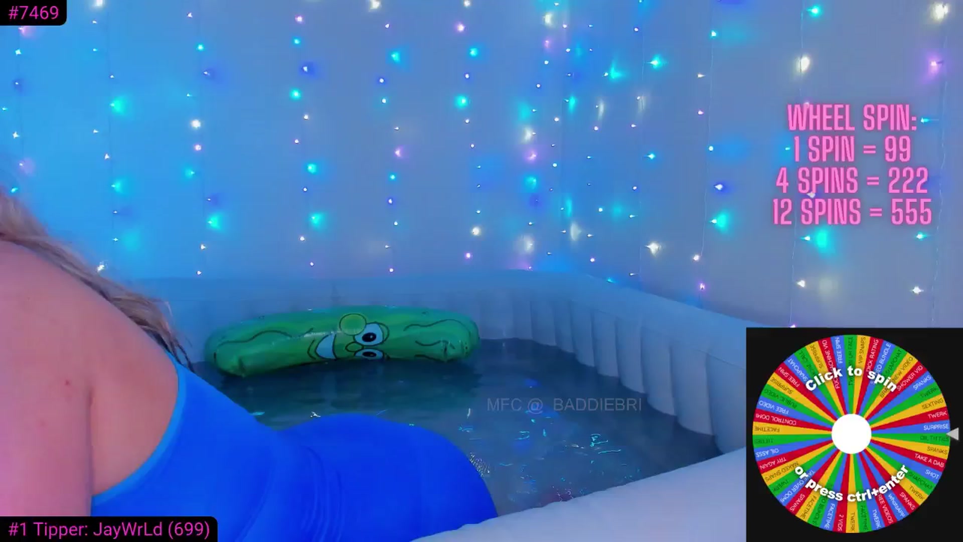 Gallery image thumbnail from baddiebri's myfreecams stream on, 07/23/2025, 23:26 image 6 of 20