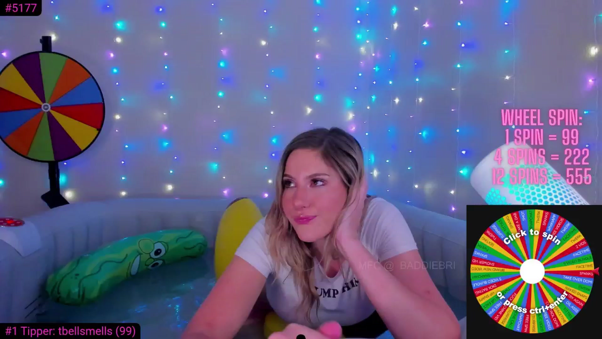 Gallery image thumbnail from baddiebri's myfreecams stream on, 08/03/2025, 08:15 image 8 of 20