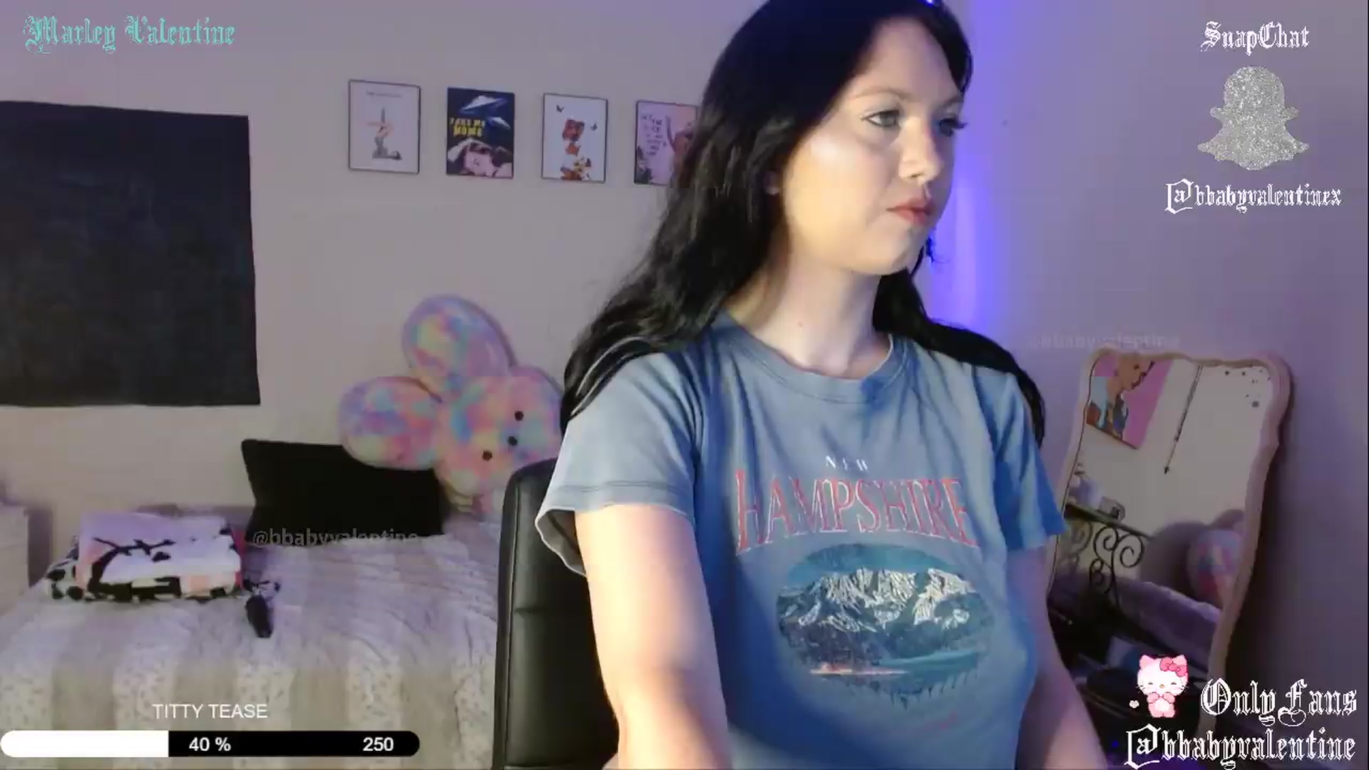 Gallery image thumbnail from bbyvalentinex's myfreecams stream on, 05/21/2026, 14:52 image 6 of 20