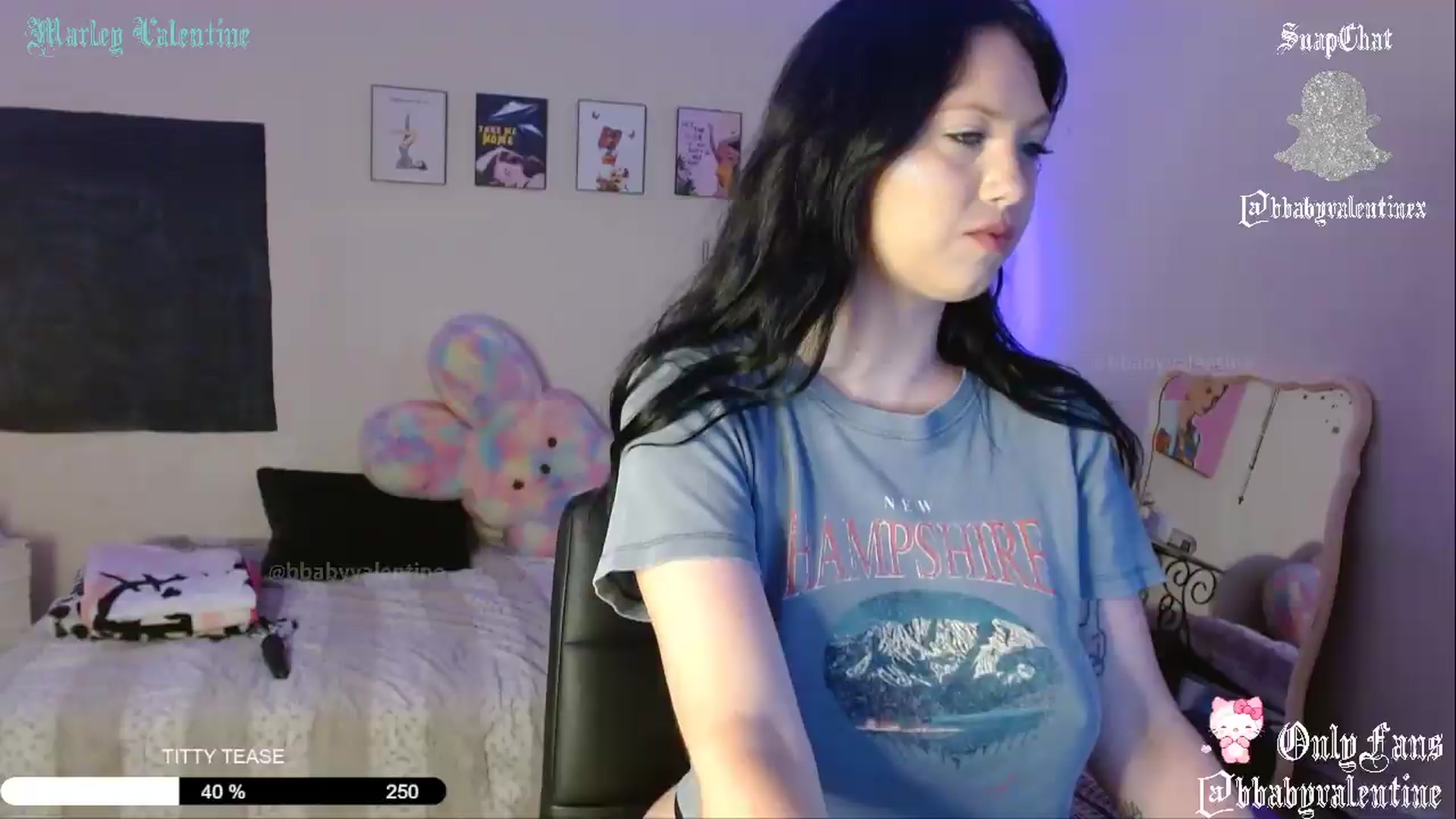 Gallery image thumbnail from bbyvalentinex's myfreecams stream on, 05/21/2026, 14:52 image 8 of 20