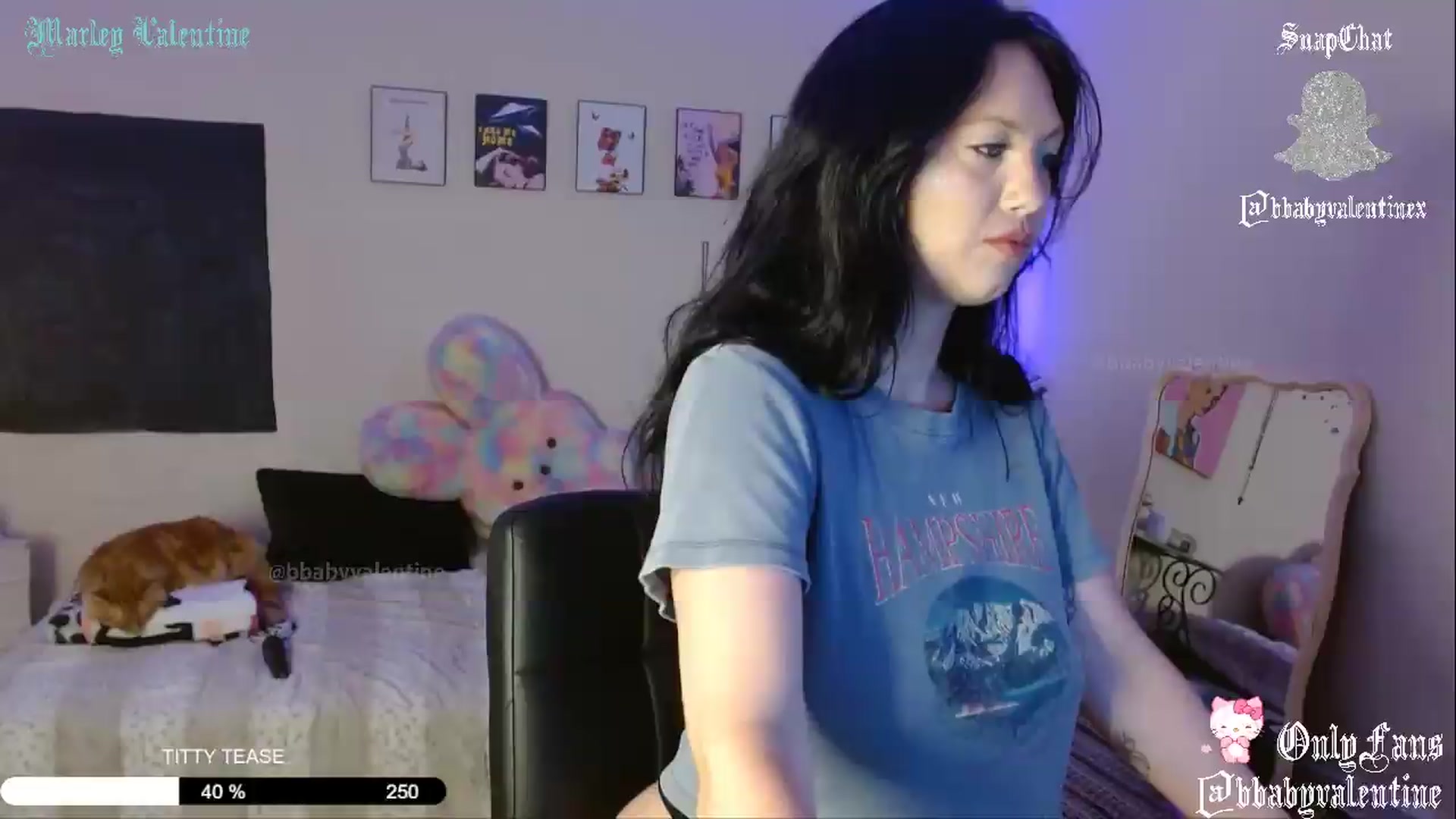Gallery image thumbnail from bbyvalentinex's myfreecams stream on, 05/21/2026, 14:52 image 2 of 20