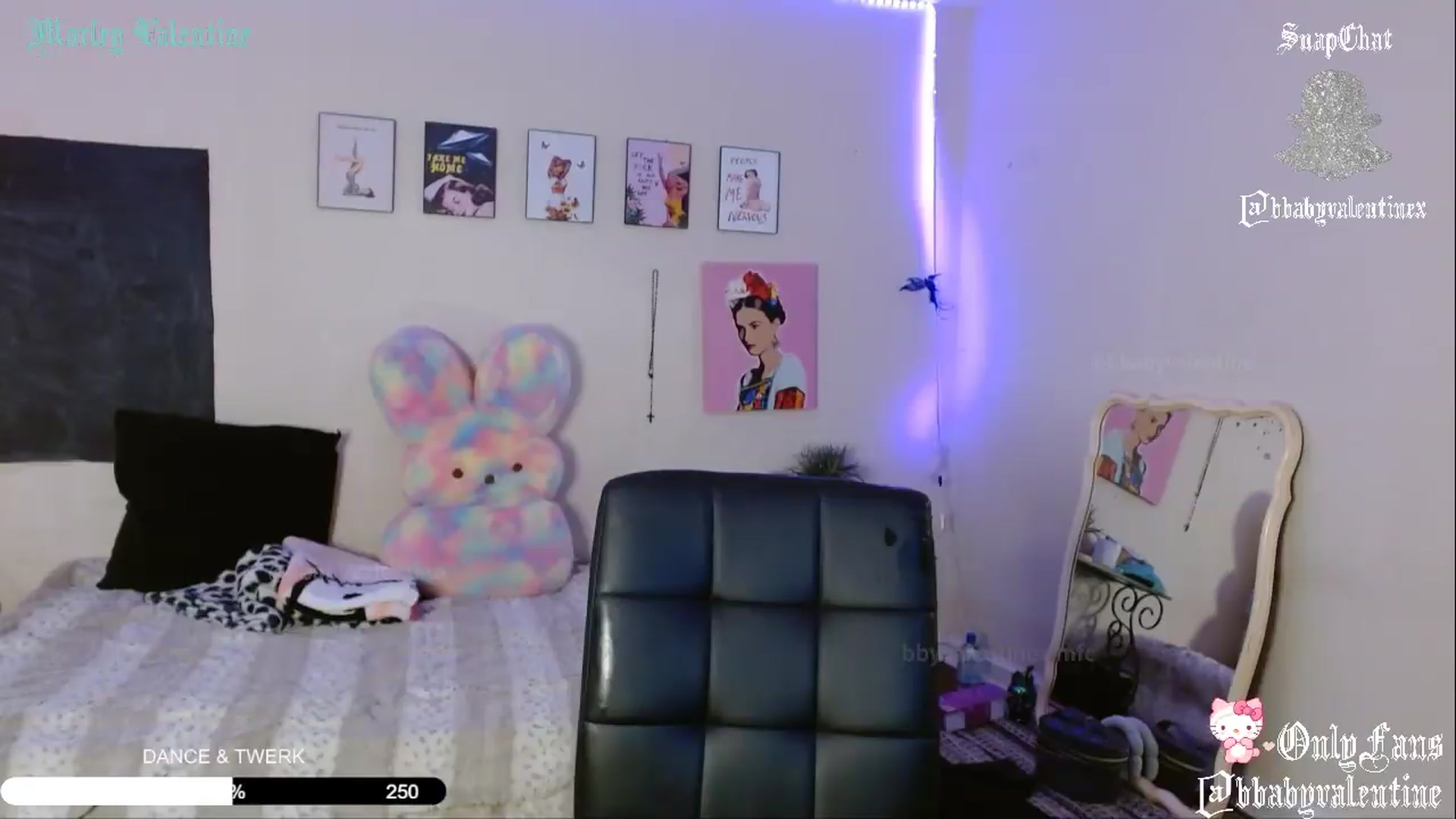 Gallery image thumbnail from bbyvalentinex's myfreecams stream on, 05/26/2026, 18:10 image 9 of 20