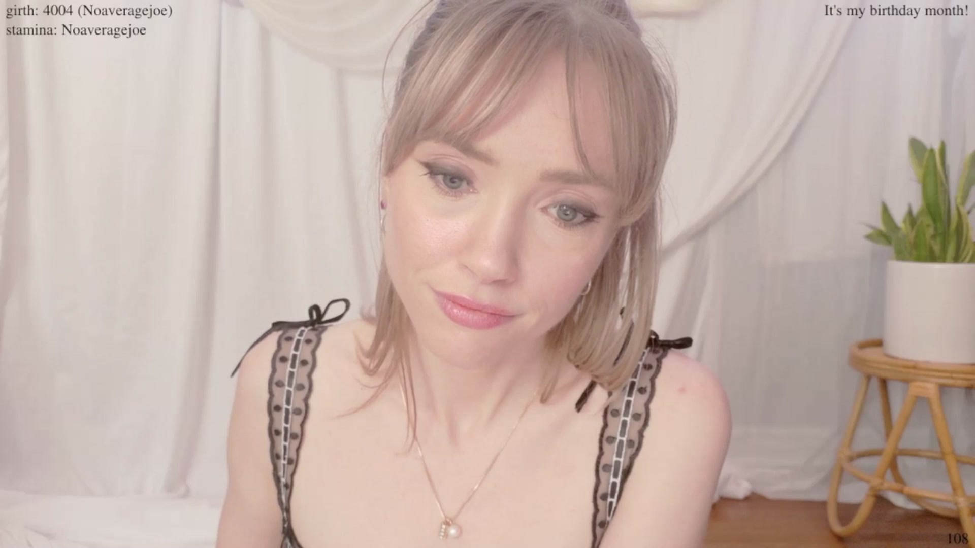 Gallery image thumbnail from bdaycolette's myfreecams stream on, 04/01/2025, 20:09 image 20 of 20