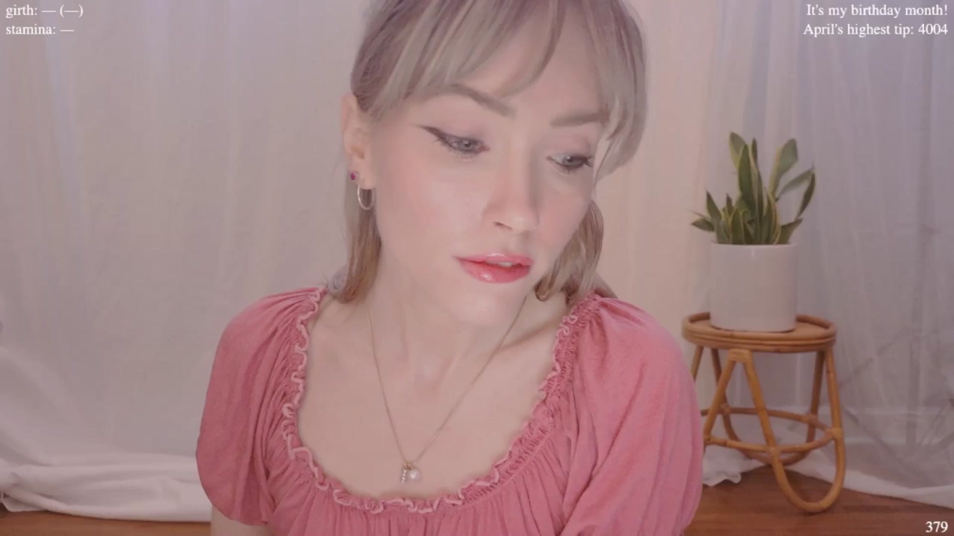 Gallery image thumbnail from bdaycolette's myfreecams stream on, 04/02/2025, 20:12 image 1 of 20