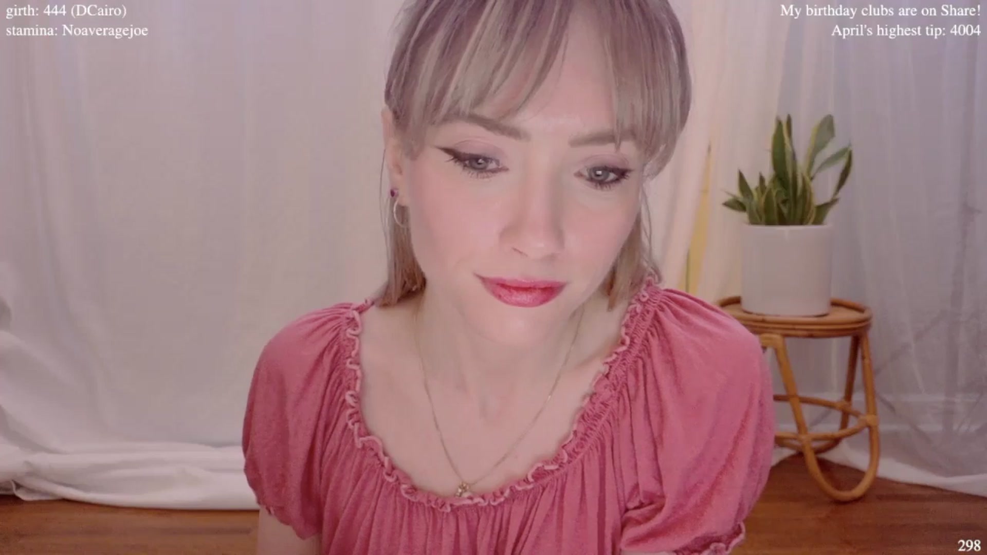 Gallery image thumbnail from bdaycolette's myfreecams stream on, 04/02/2025, 20:12 image 17 of 20