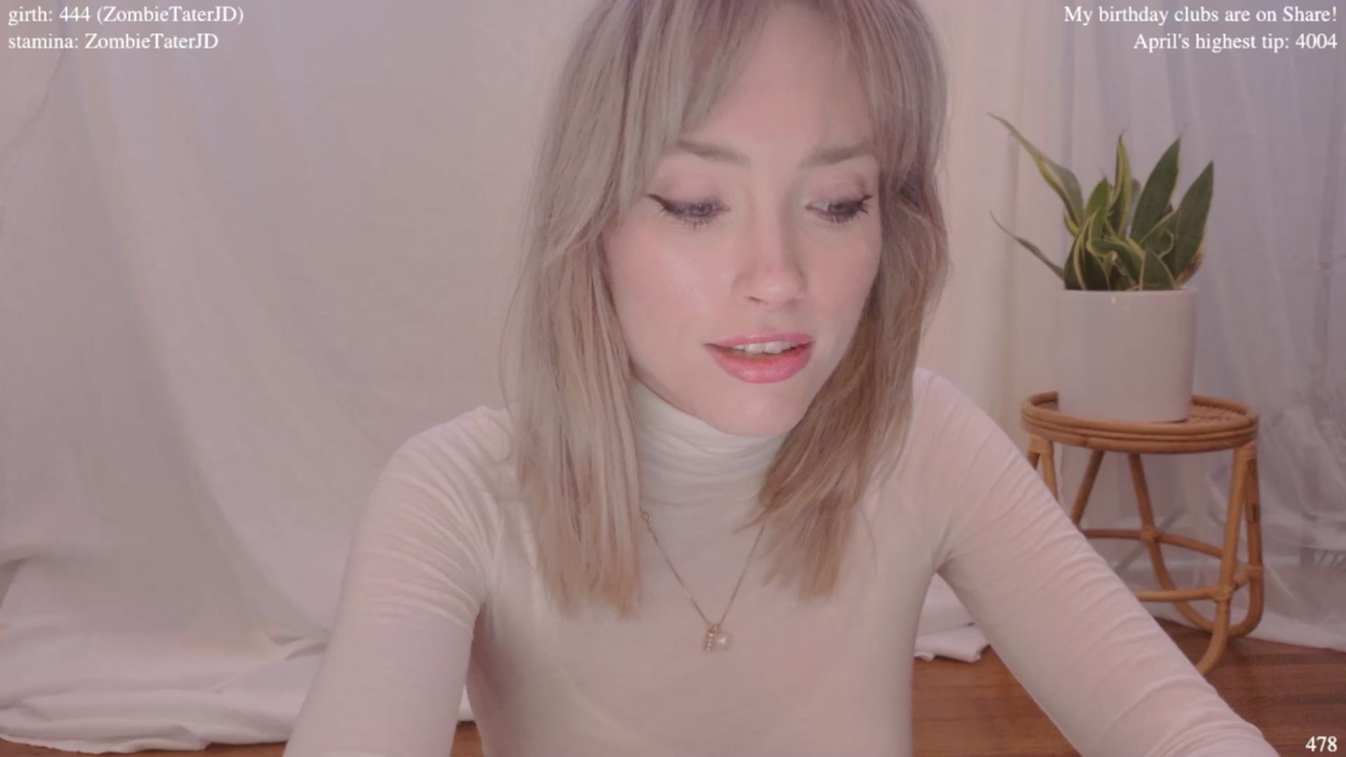 Gallery image thumbnail from bdaycolette's myfreecams stream on, 04/03/2025, 20:14 image 3 of 20