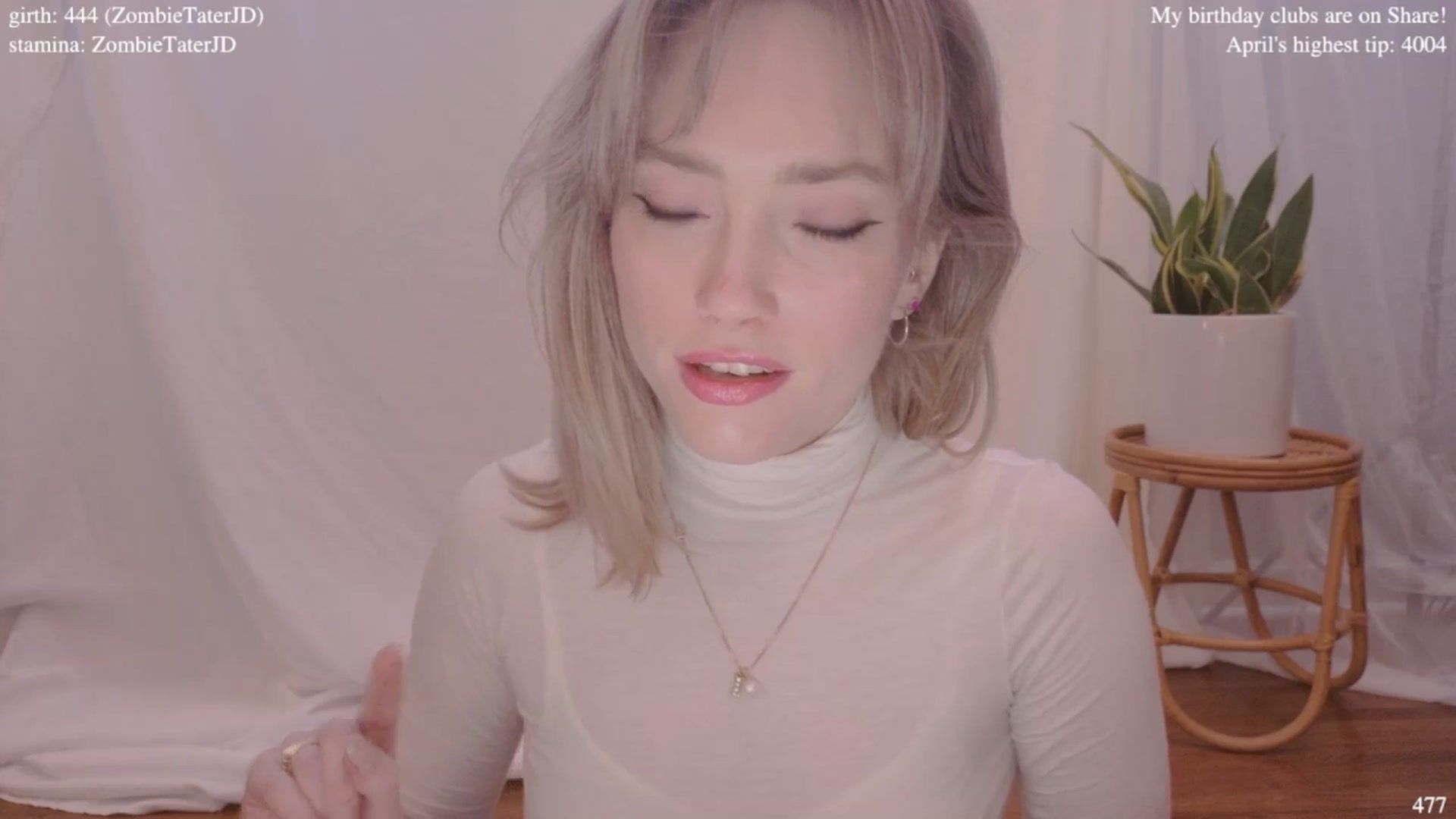 Gallery image thumbnail from bdaycolette's myfreecams stream on, 04/03/2025, 20:14 image 2 of 20