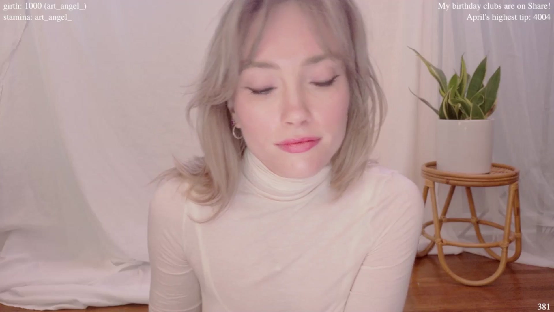 Gallery image thumbnail from bdaycolette's myfreecams stream on, 04/03/2025, 20:14 image 7 of 20