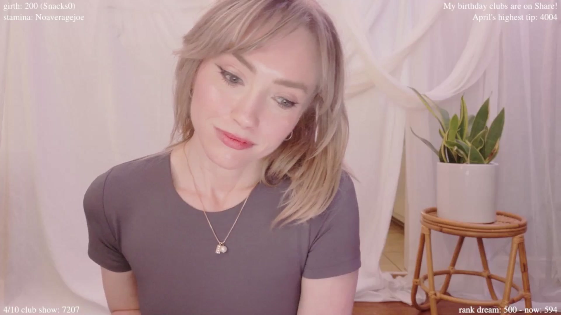 Gallery image thumbnail from bdaycolette's myfreecams stream on, 04/08/2025, 20:17 image 11 of 20