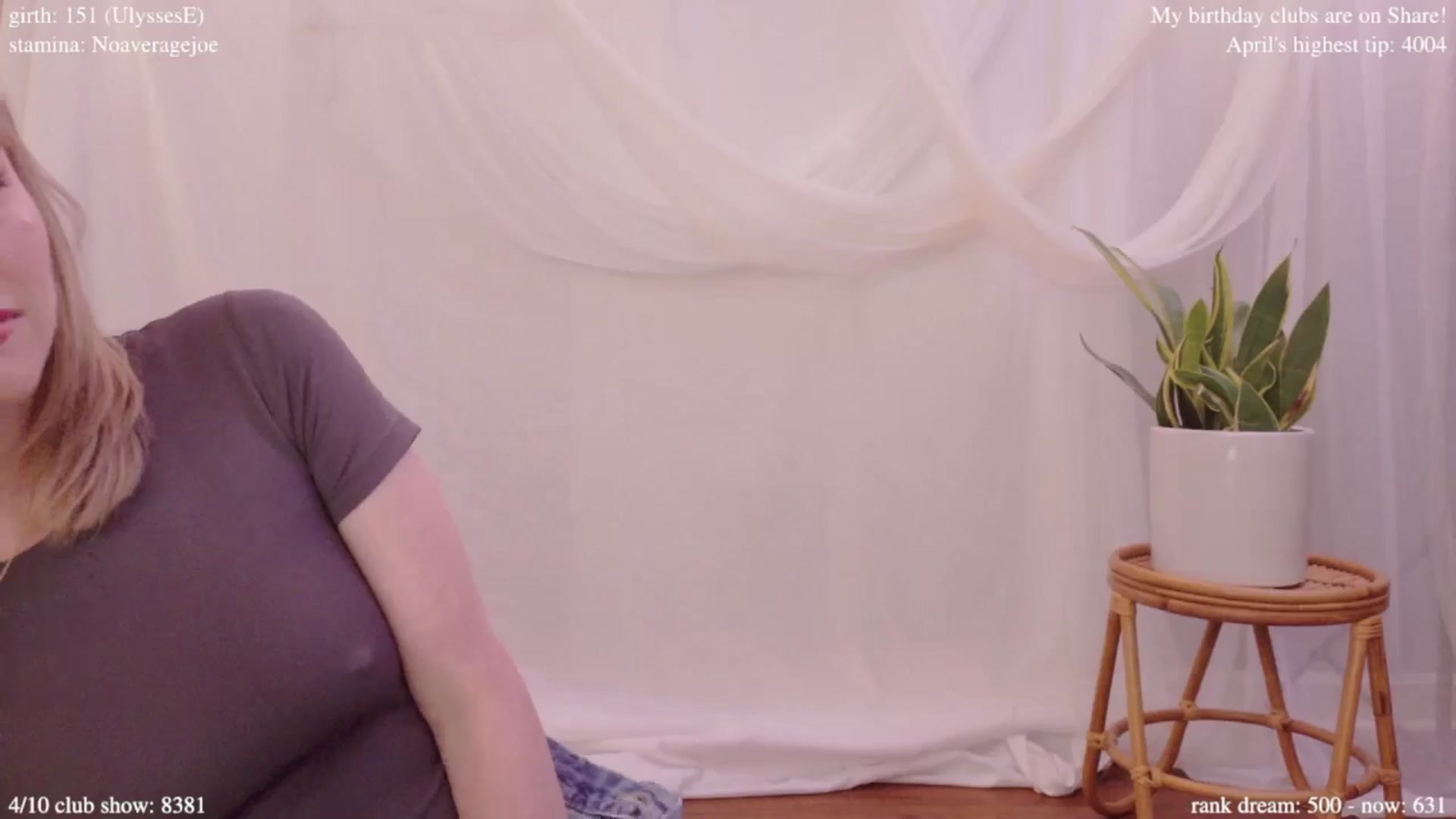 Gallery image thumbnail from bdaycolette's myfreecams stream on, 04/08/2025, 20:17 image 3 of 20