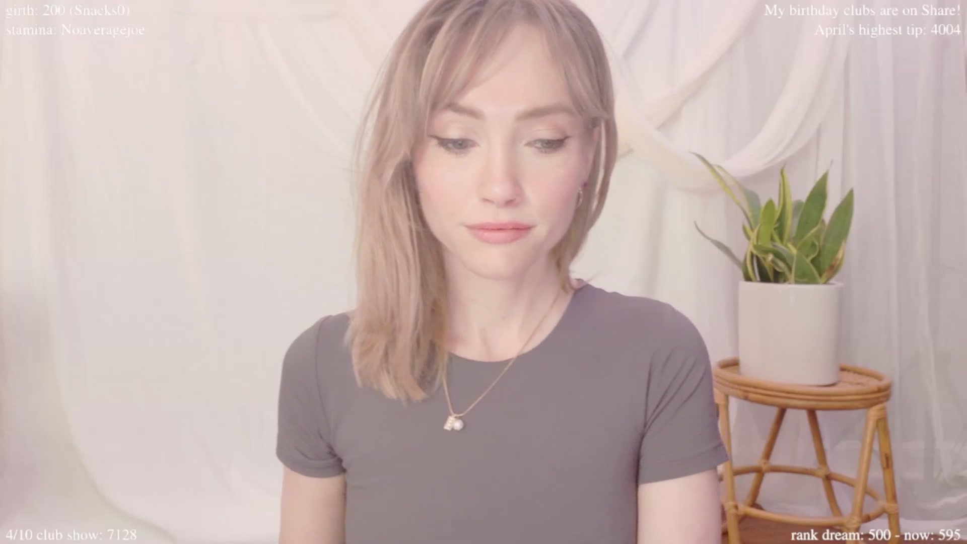 Gallery image thumbnail from bdaycolette's myfreecams stream on, 04/08/2025, 20:17 image 18 of 20