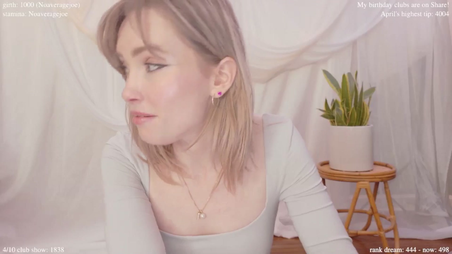 Gallery image thumbnail from bdaycolette's myfreecams stream on, 04/09/2025, 20:09 image 18 of 20