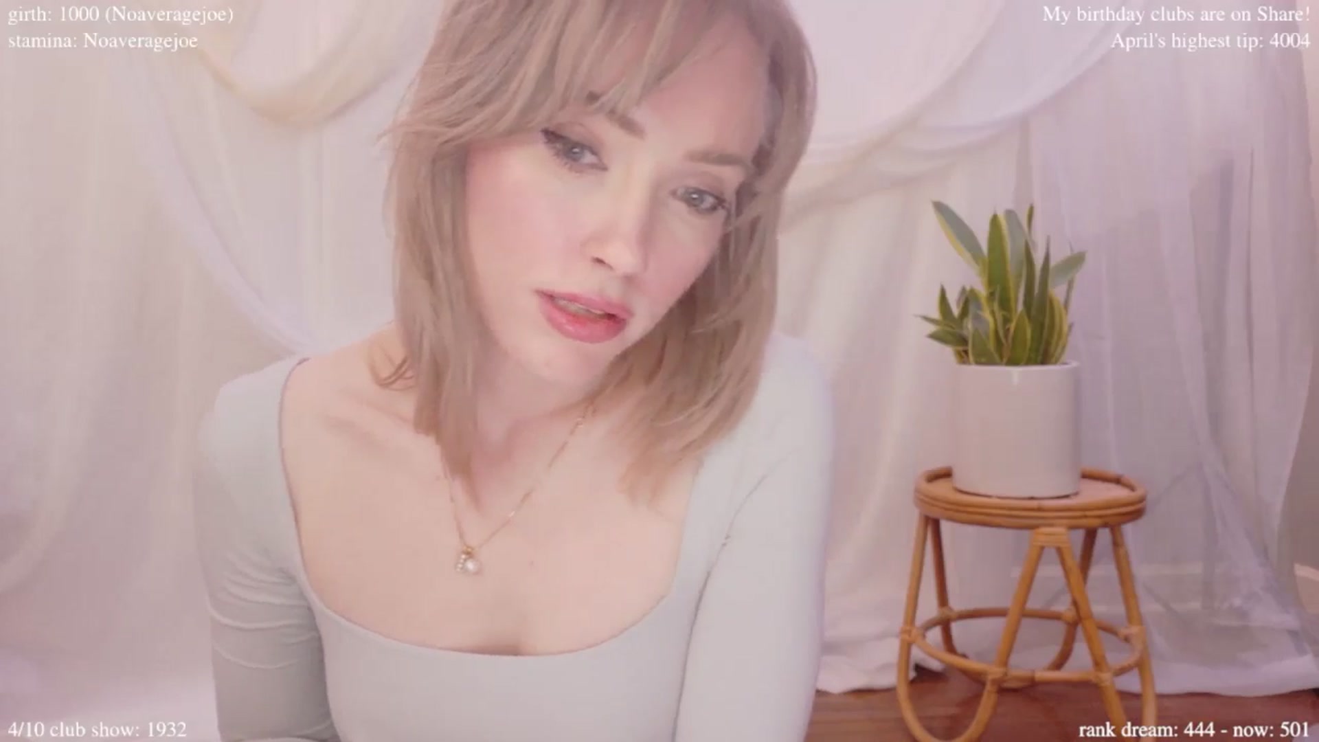Gallery image thumbnail from bdaycolette's myfreecams stream on, 04/09/2025, 20:09 image 14 of 20