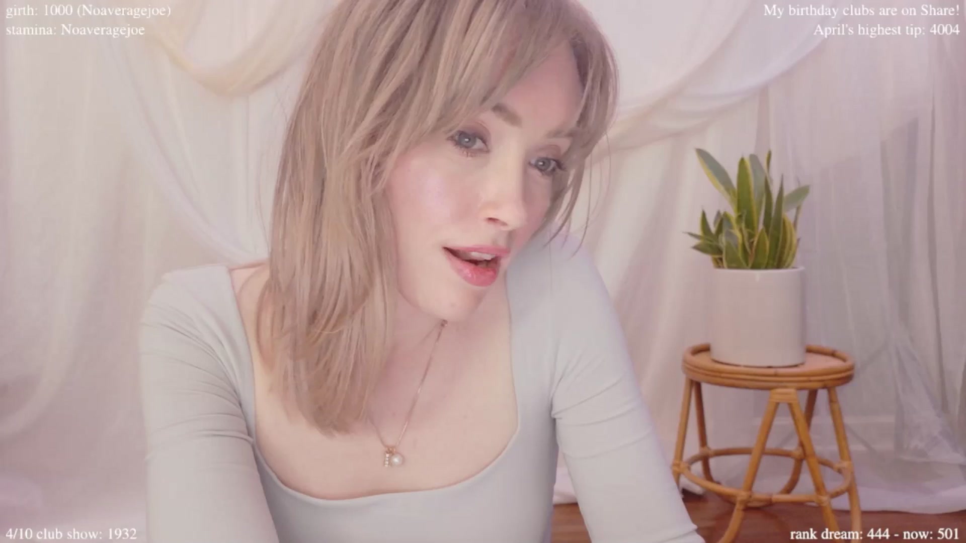 Gallery image thumbnail from bdaycolette's myfreecams stream on, 04/09/2025, 20:09 image 16 of 20