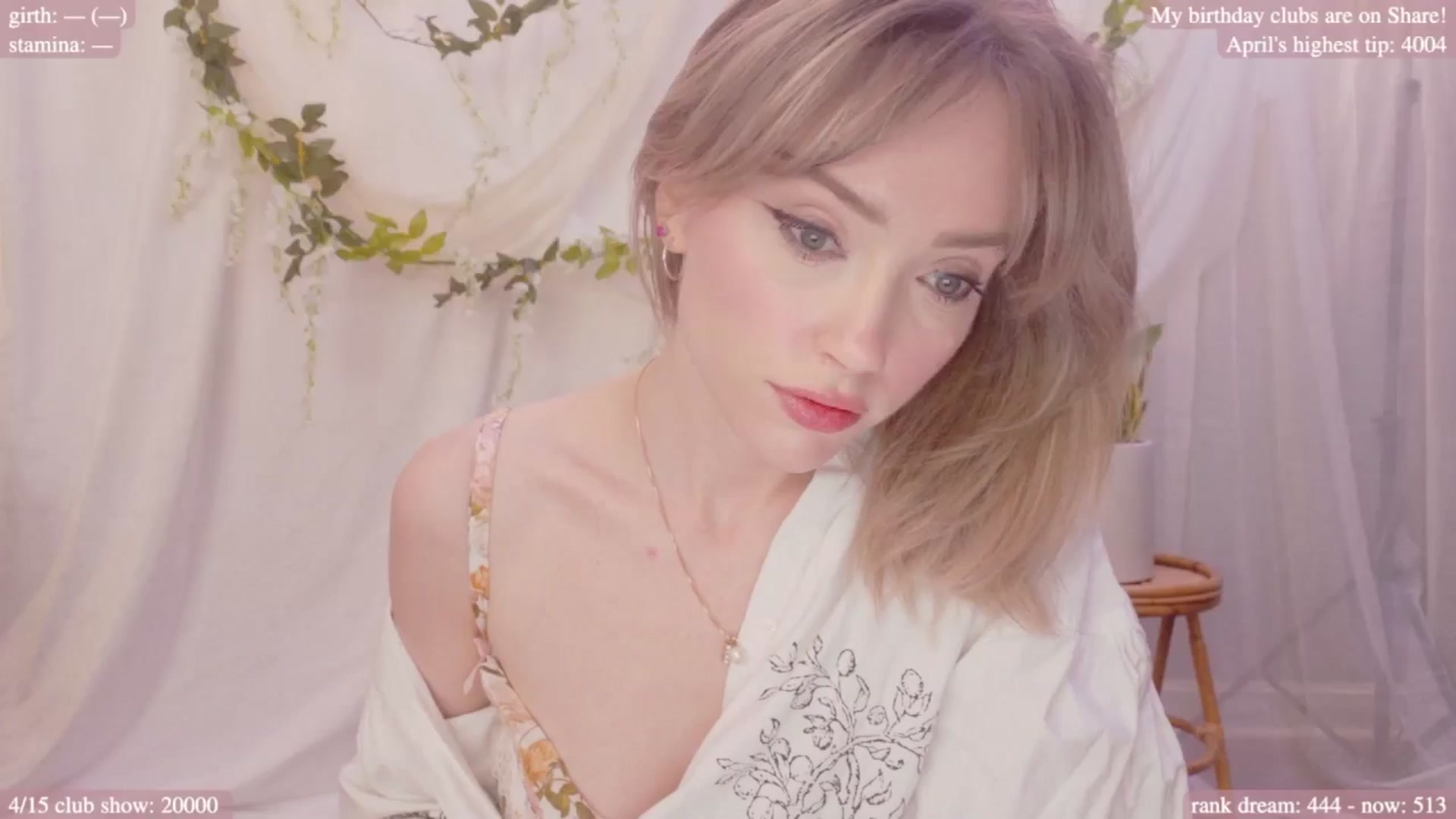 Gallery image thumbnail from bdaycolette's myfreecams stream on, 04/10/2025, 19:31 image 1 of 20