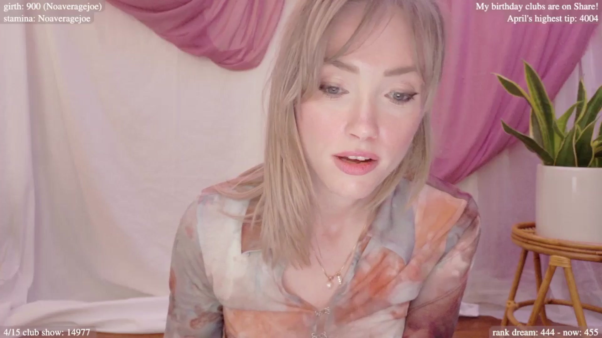 Gallery image thumbnail from bdaycolette's myfreecams stream on, 04/11/2025, 20:18 image 4 of 20