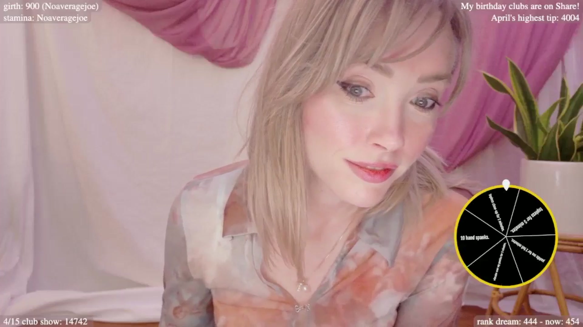 Gallery image thumbnail from bdaycolette's myfreecams stream on, 04/11/2025, 20:18 image 5 of 20