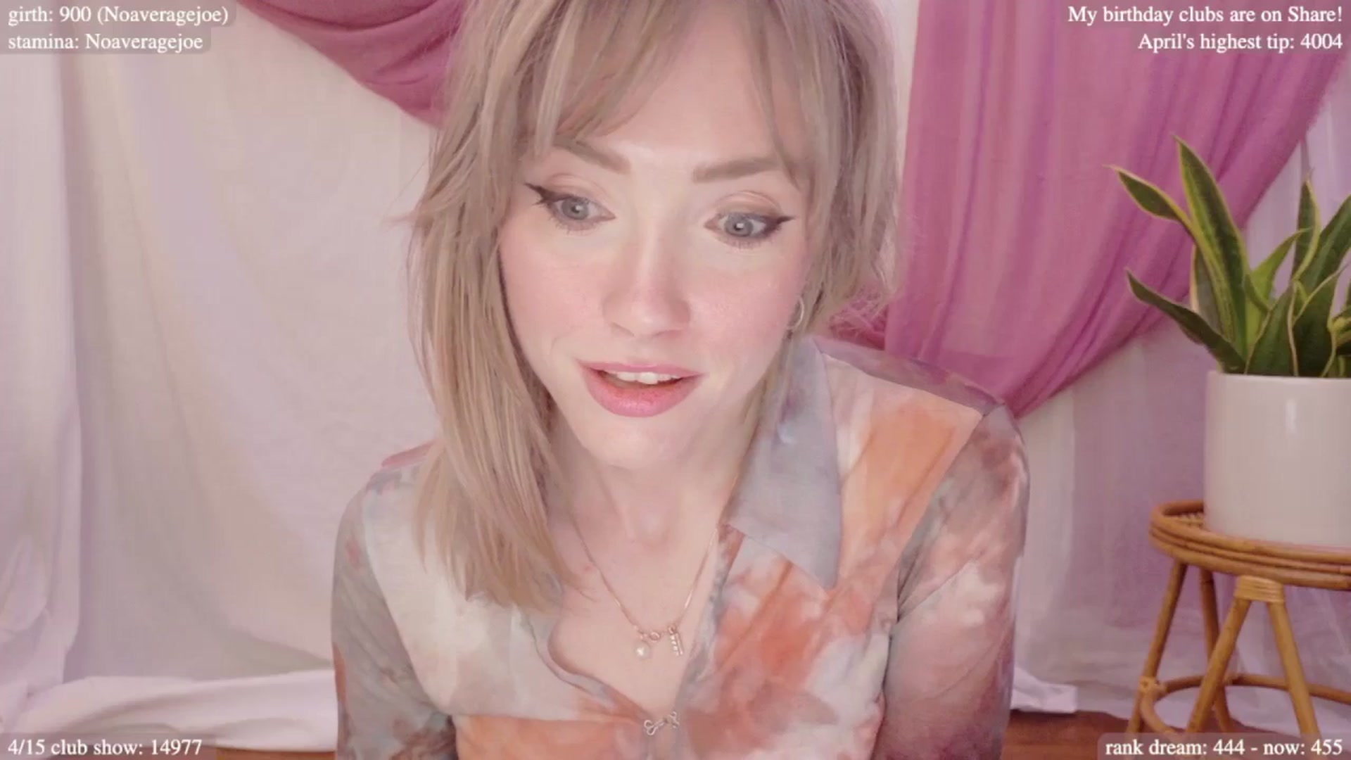 Gallery image thumbnail from bdaycolette's myfreecams stream on, 04/11/2025, 20:18 image 2 of 20