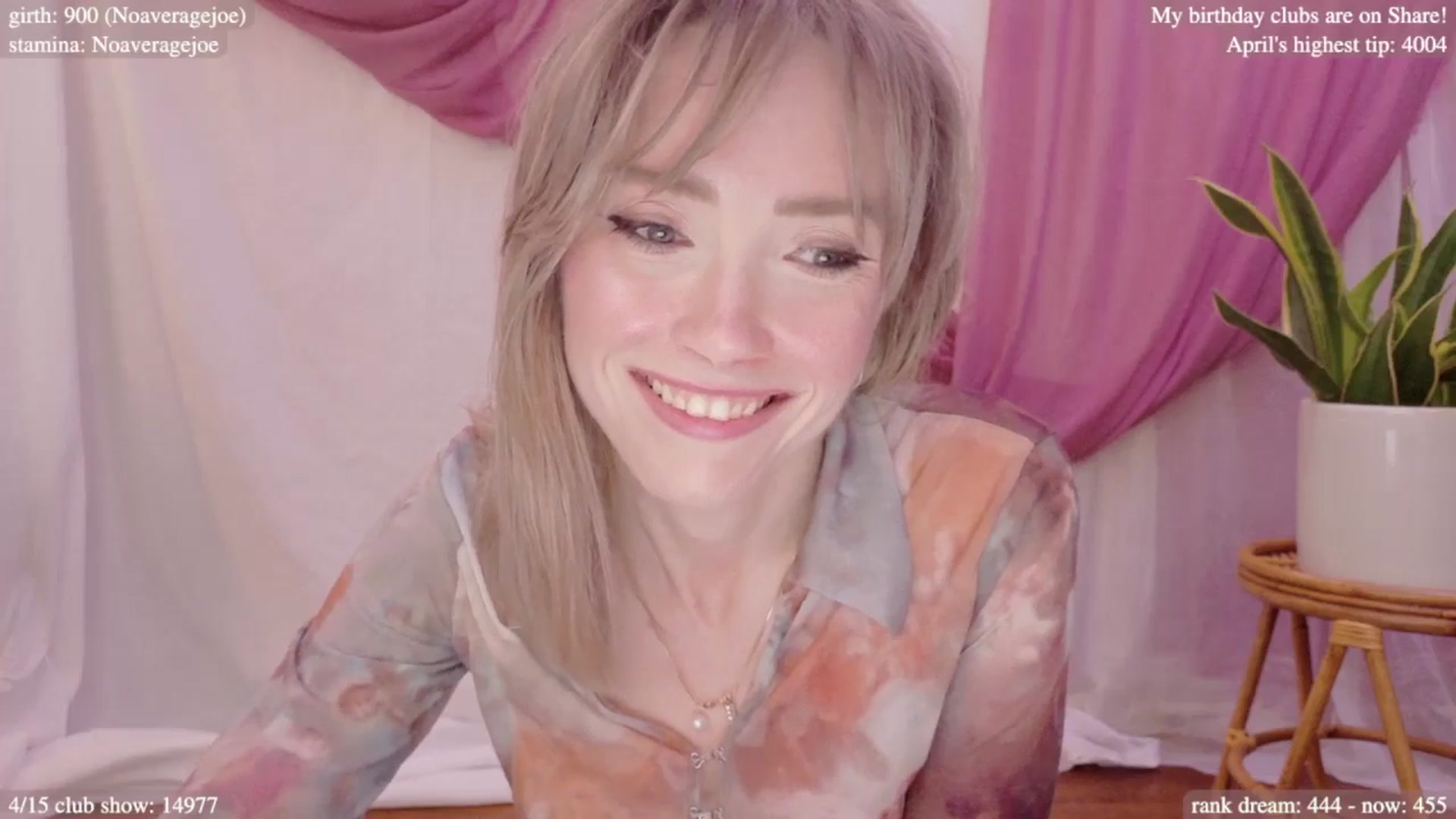 Gallery image thumbnail from bdaycolette's myfreecams stream on, 04/11/2025, 20:18 image 3 of 20