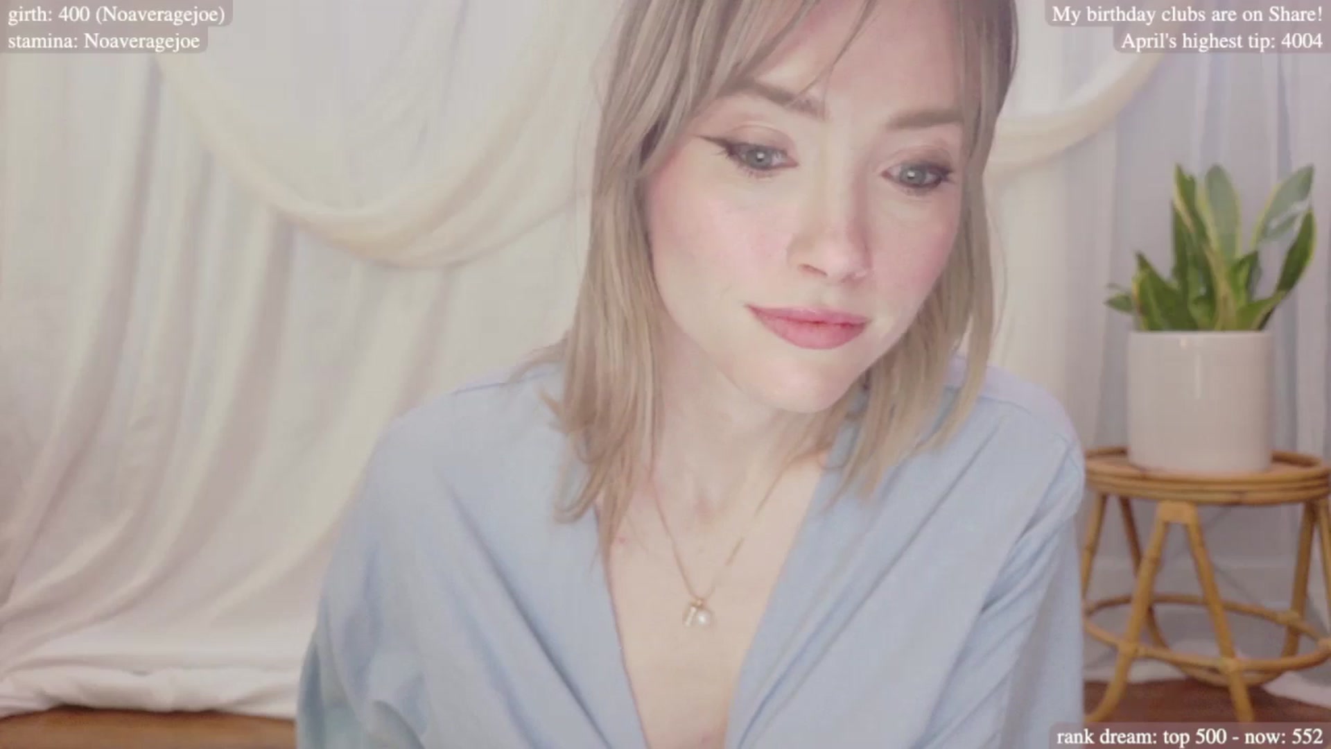 Gallery image thumbnail from bdaycolette's myfreecams stream on, 04/14/2025, 19:39 image 14 of 20