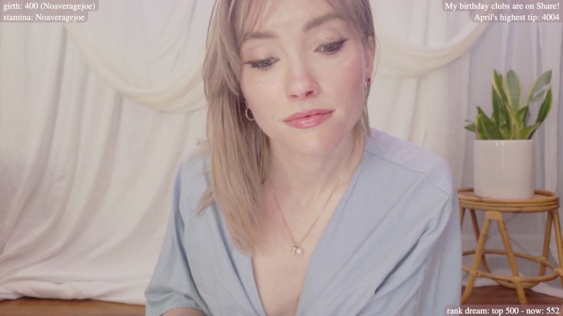 Gallery image thumbnail from bdaycolette's myfreecams stream on, 04/14/2025, 19:39 image 18 of 20