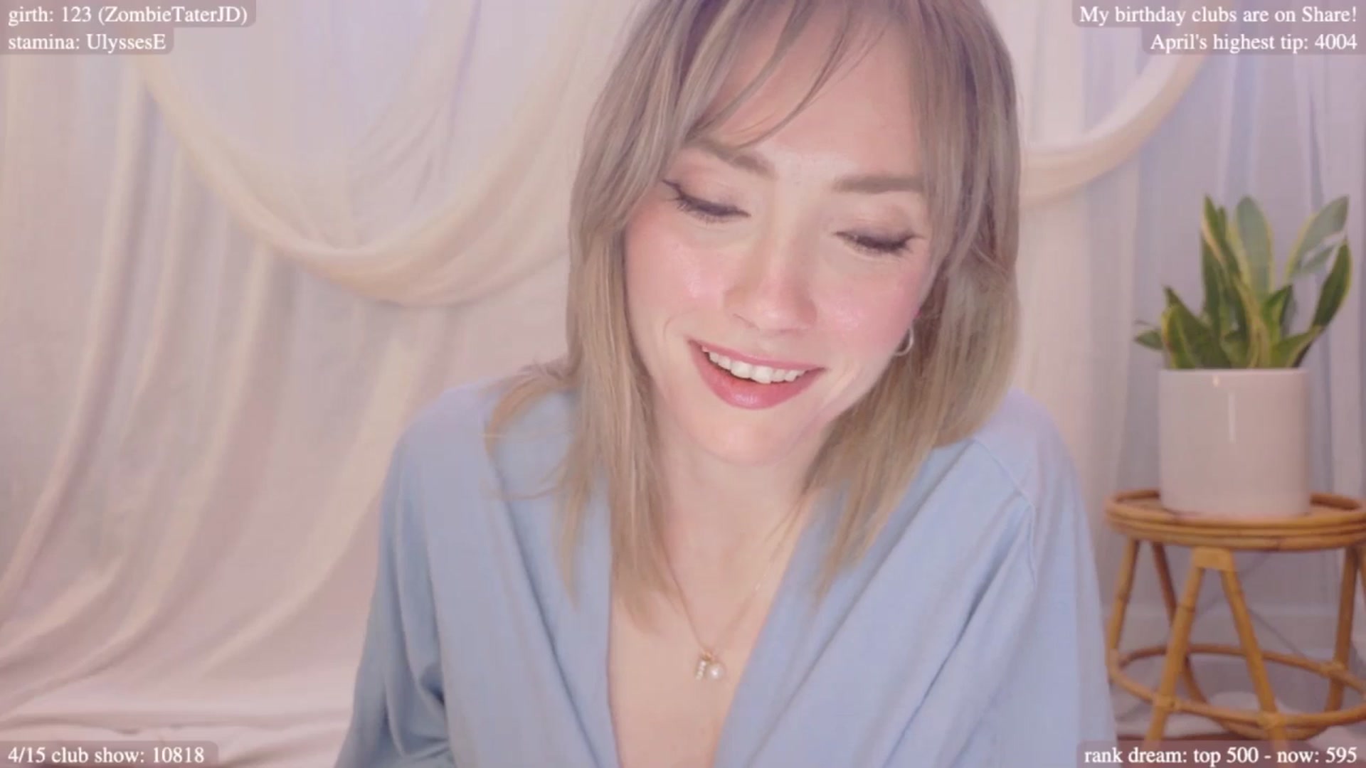 Gallery image thumbnail from bdaycolette's myfreecams stream on, 04/14/2025, 19:39 image 6 of 20
