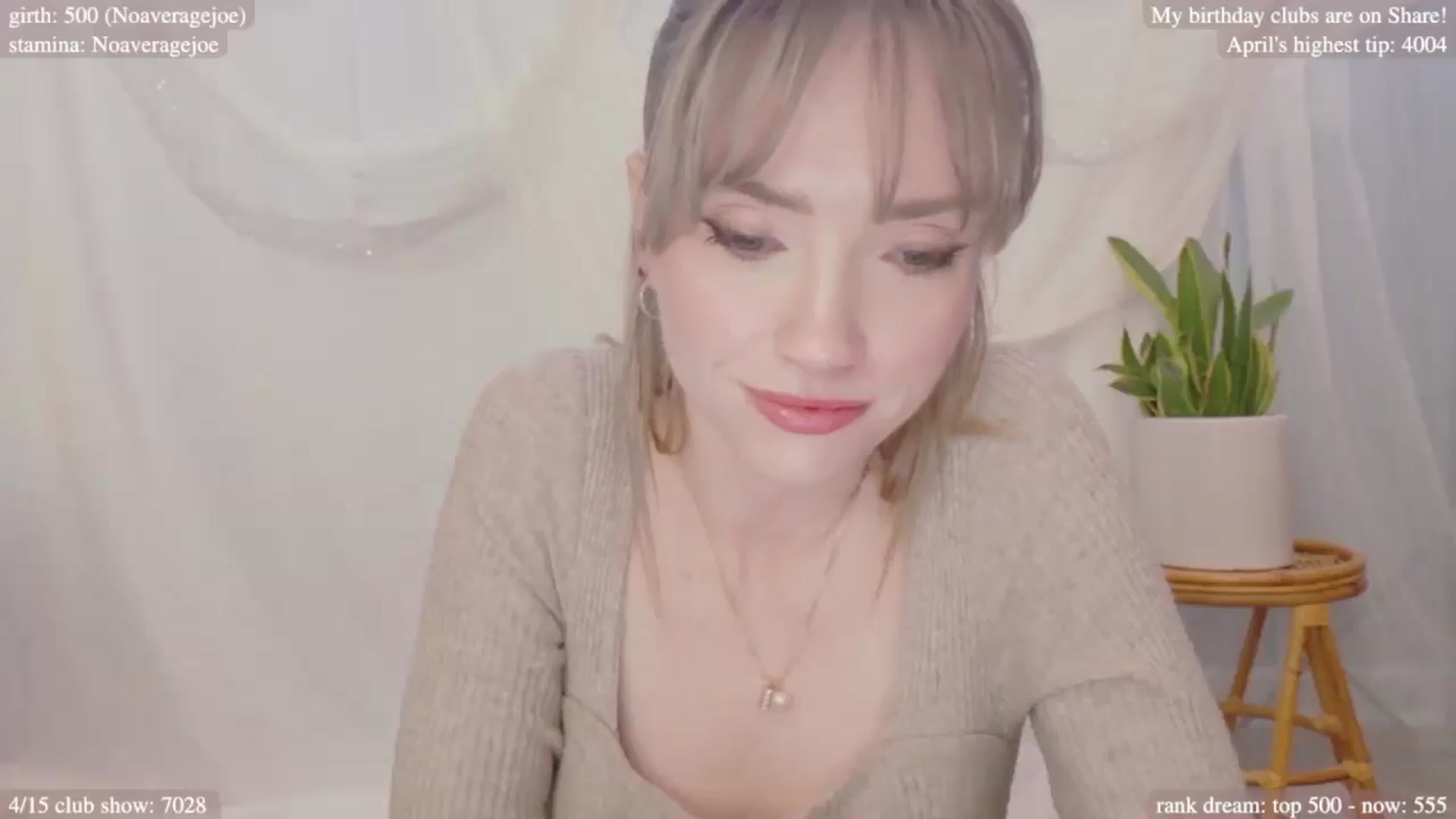 Gallery image thumbnail from bdaycolette's myfreecams stream on, 04/15/2025, 19:24 image 7 of 20