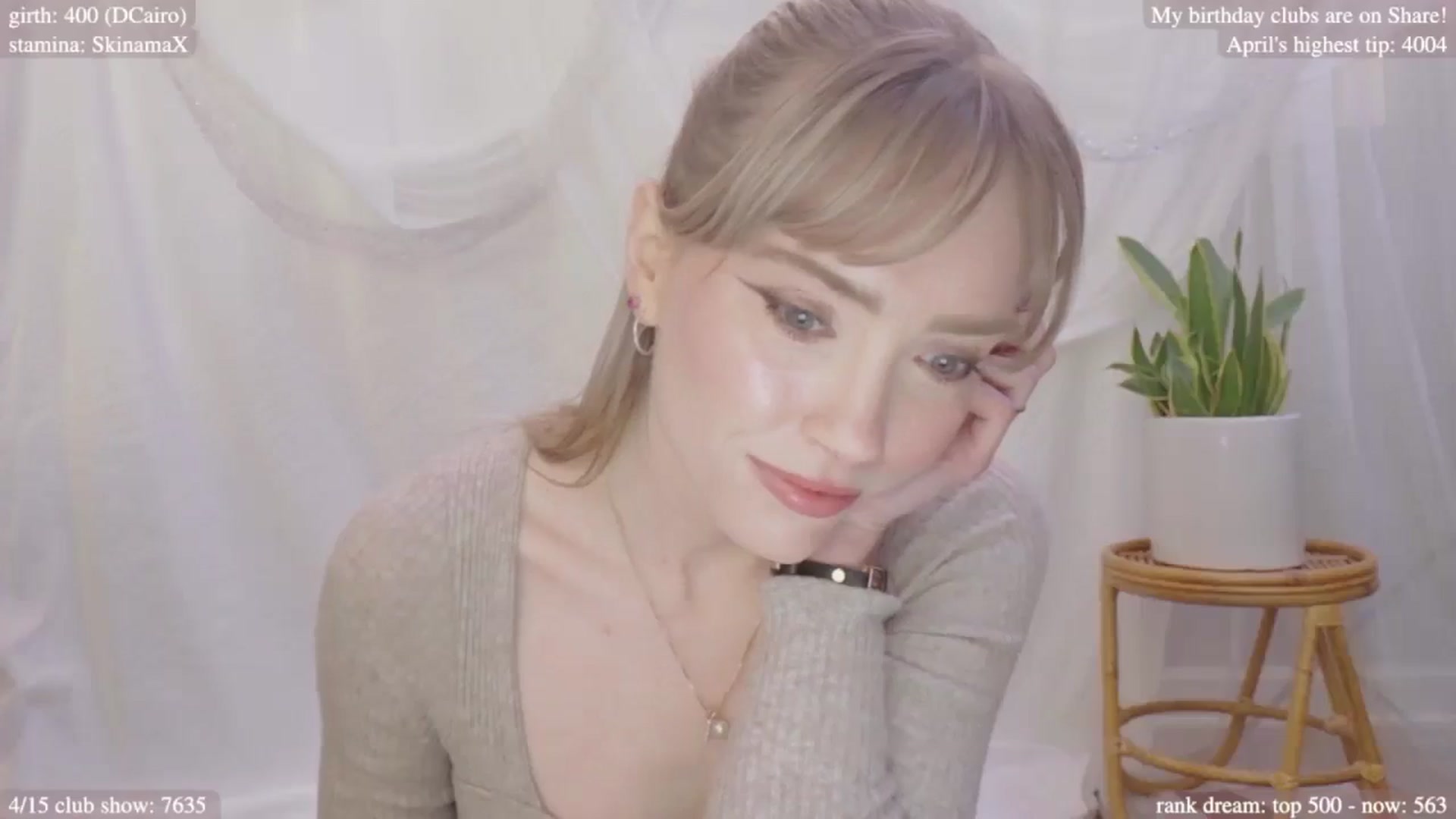 Gallery image thumbnail from bdaycolette's myfreecams stream on, 04/15/2025, 19:24 image 2 of 20