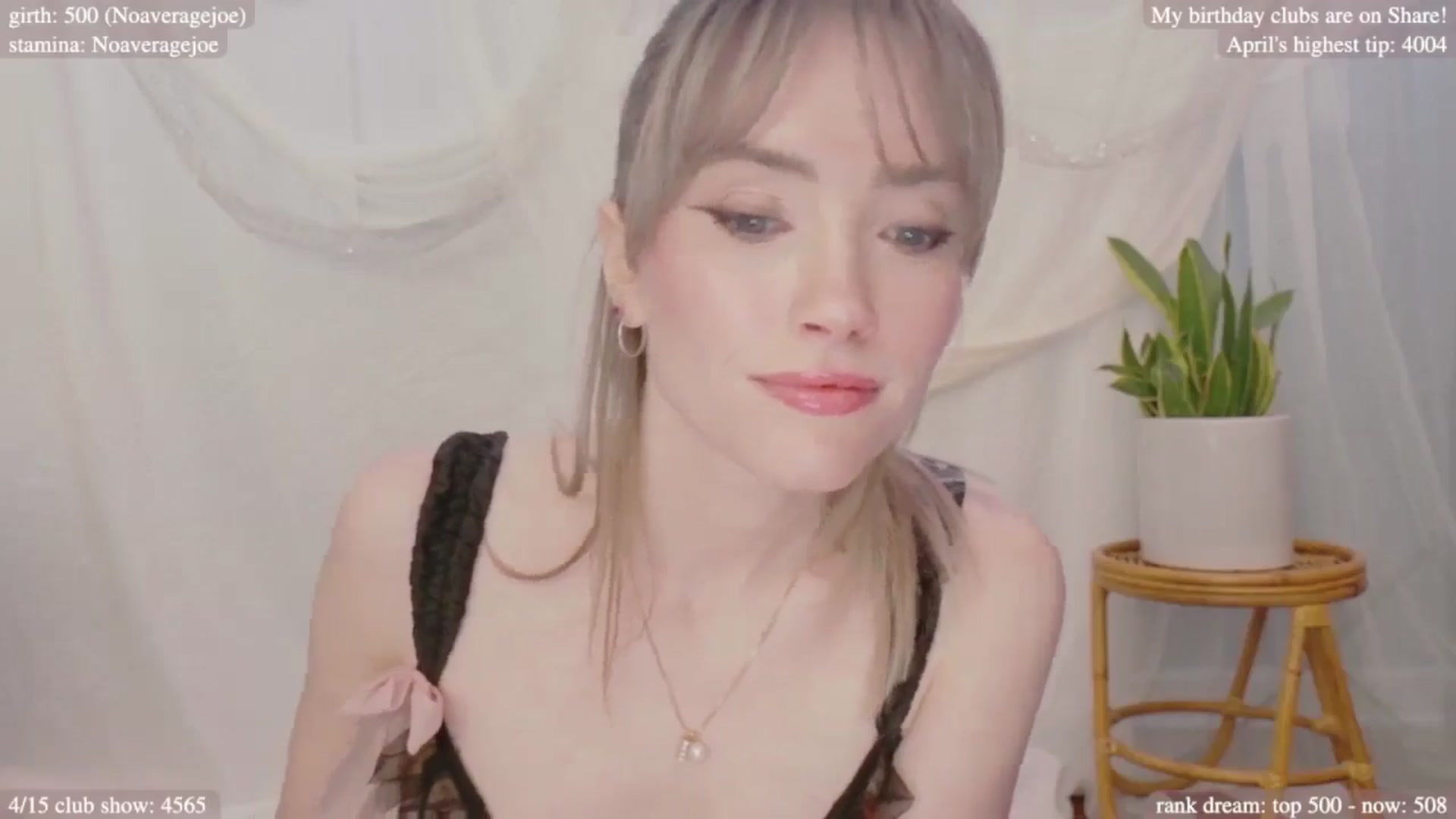 Gallery image thumbnail from bdaycolette's myfreecams stream on, 04/15/2025, 19:24 image 15 of 20