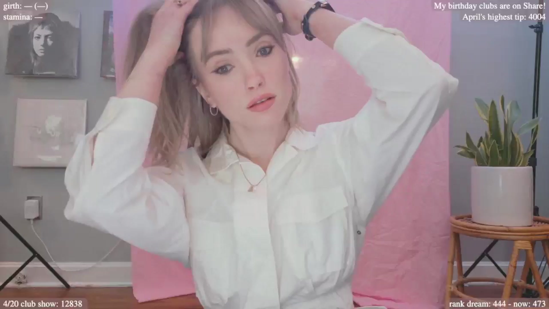 Gallery image thumbnail from bdaycolette's myfreecams stream on, 04/16/2025, 19:35 image 1 of 20