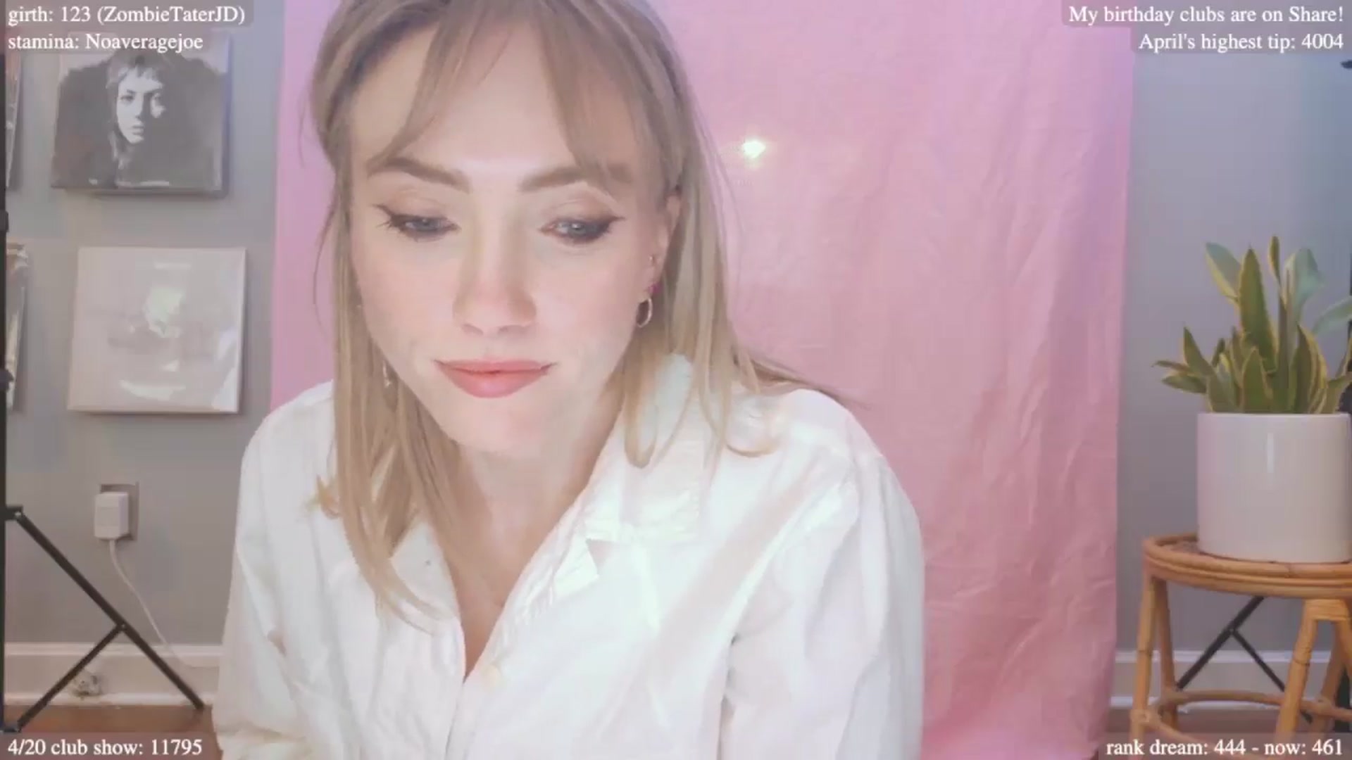 Gallery image thumbnail from bdaycolette's myfreecams stream on, 04/16/2025, 19:35 image 6 of 20