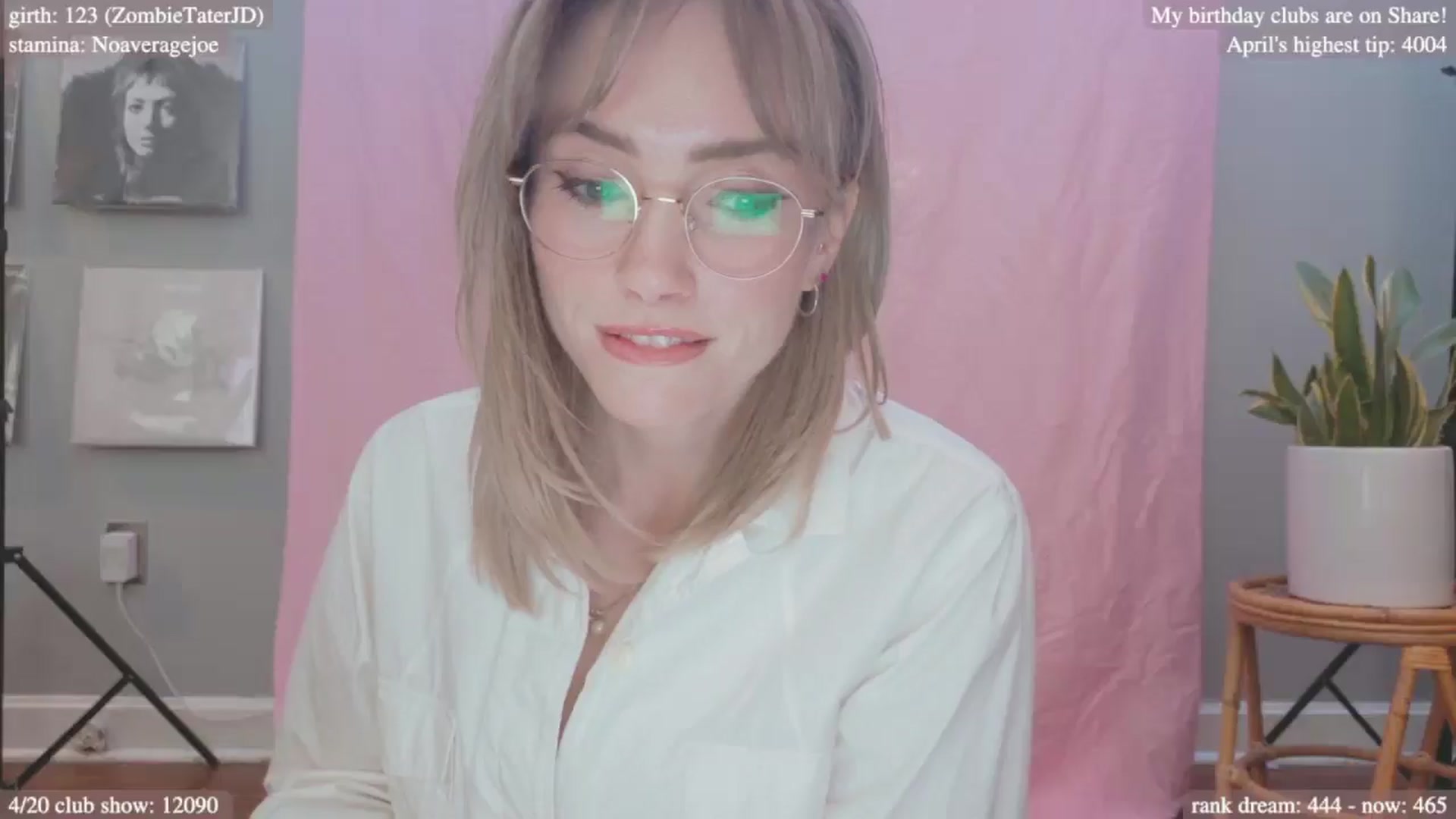 Gallery image thumbnail from bdaycolette's myfreecams stream on, 04/16/2025, 19:35 image 4 of 20