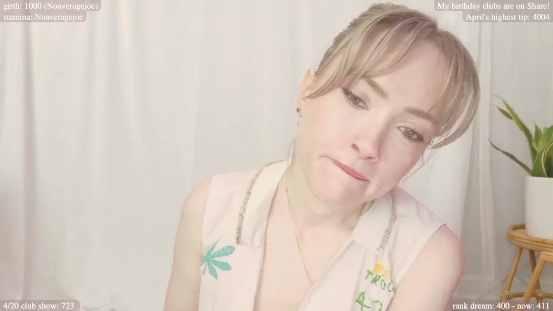 Gallery image thumbnail from bdaycolette's myfreecams stream on, 04/18/2025, 20:20 image 19 of 20