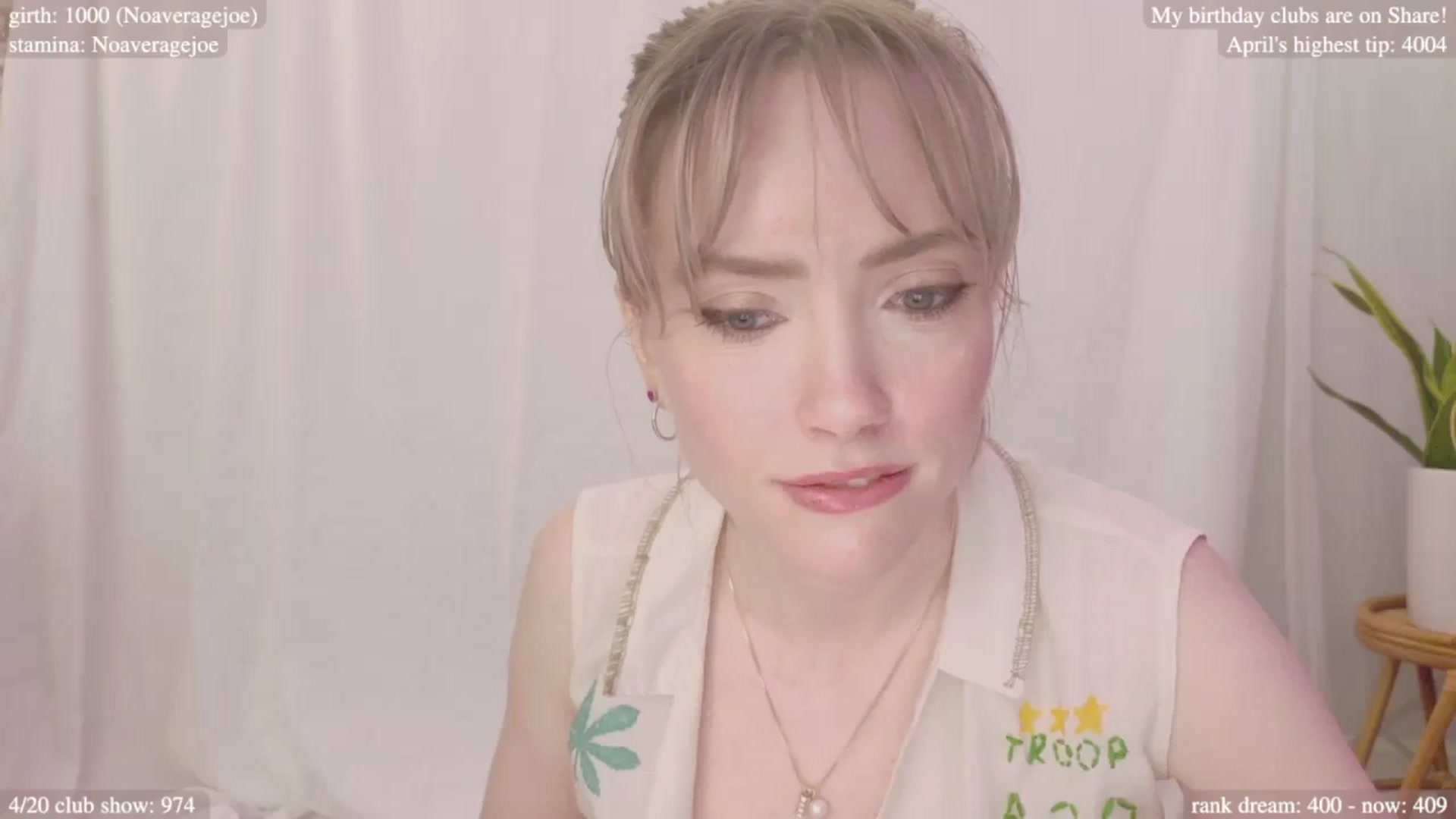 Gallery image thumbnail from bdaycolette's myfreecams stream on, 04/18/2025, 20:20 image 13 of 20