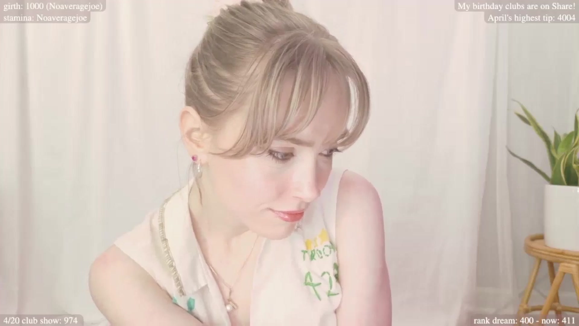 Gallery image thumbnail from bdaycolette's myfreecams stream on, 04/18/2025, 20:20 image 16 of 20