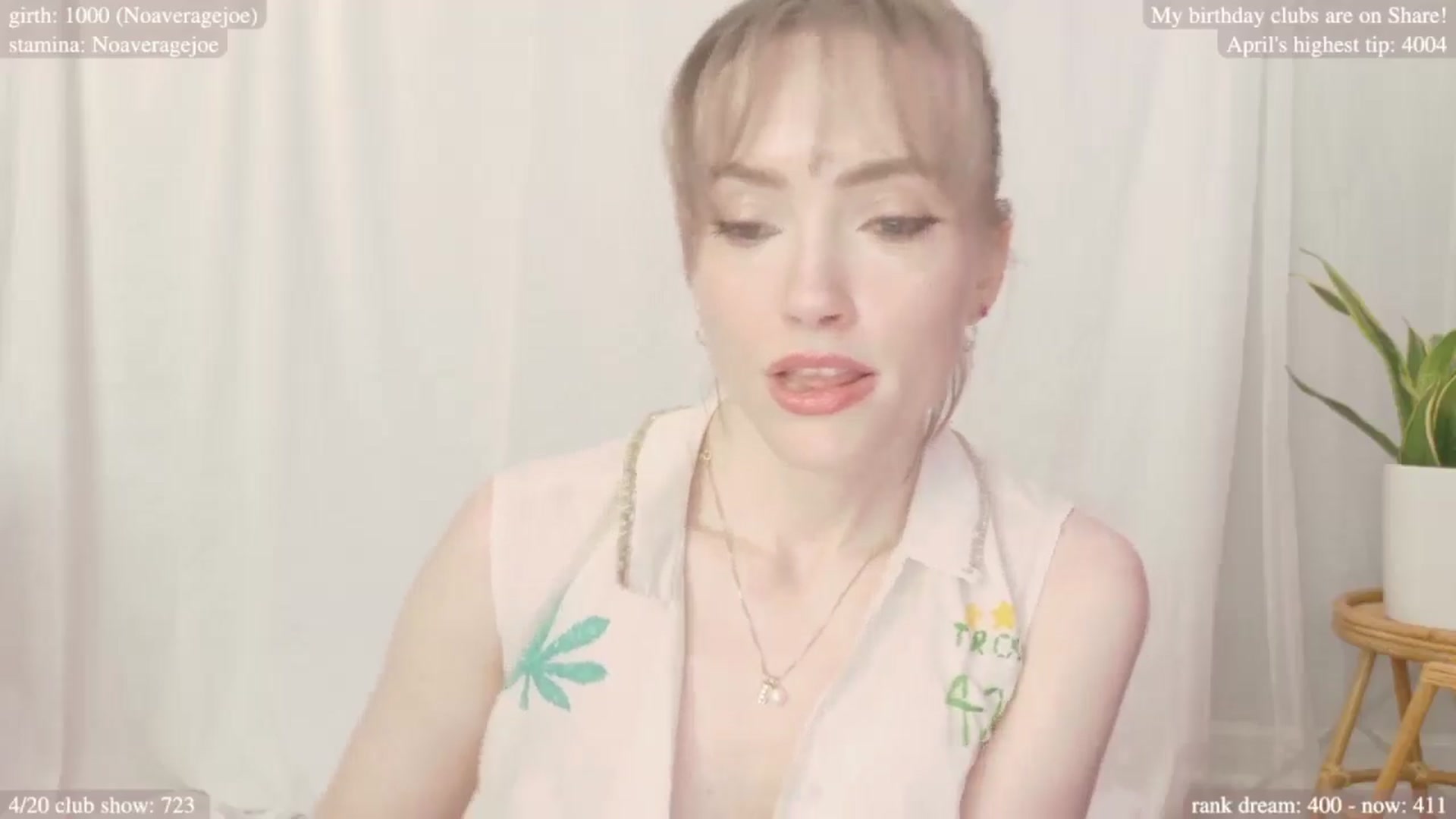 Gallery image thumbnail from bdaycolette's myfreecams stream on, 04/18/2025, 20:20 image 18 of 20