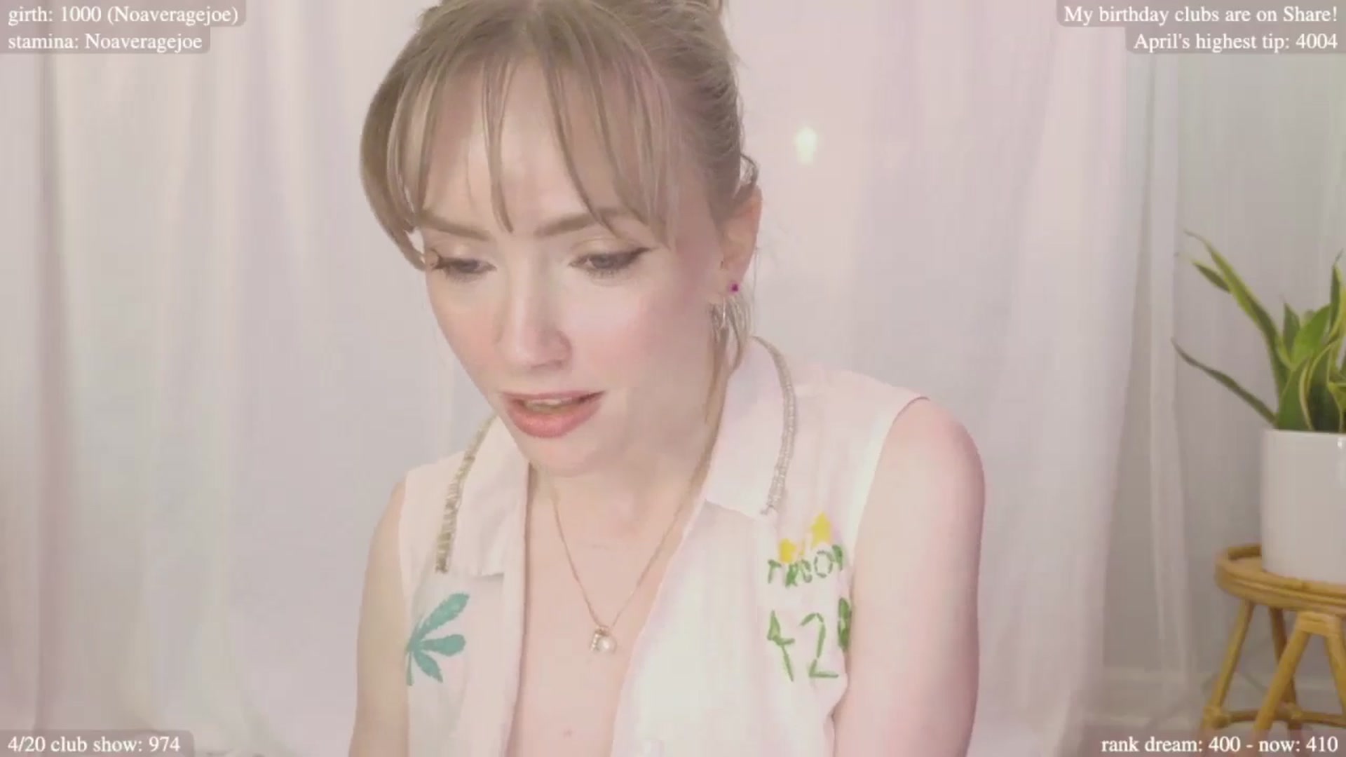 Gallery image thumbnail from bdaycolette's myfreecams stream on, 04/18/2025, 20:20 image 14 of 20