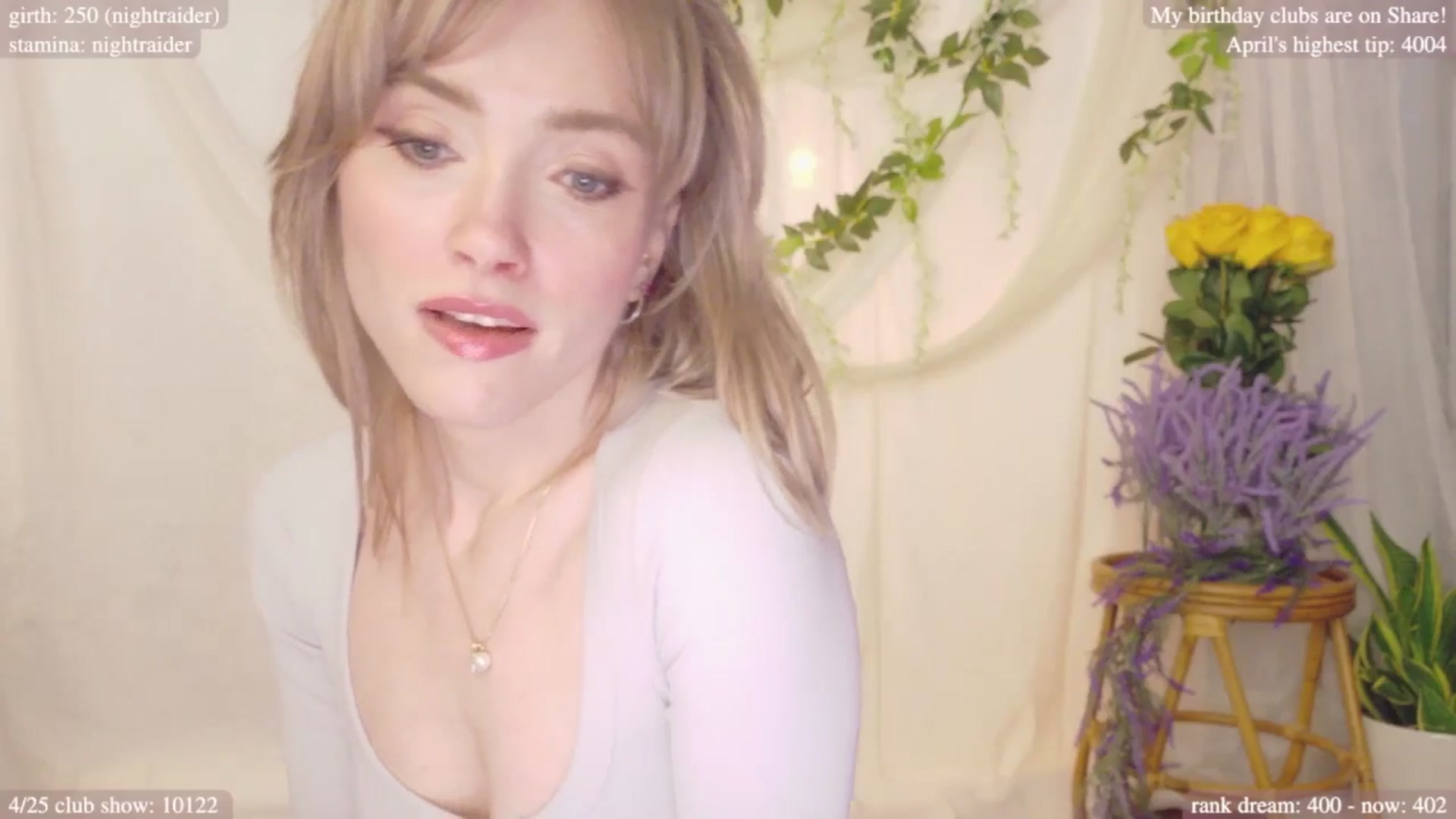 Gallery image thumbnail from bdaycolette's myfreecams stream on, 04/21/2025, 17:14 image 5 of 20