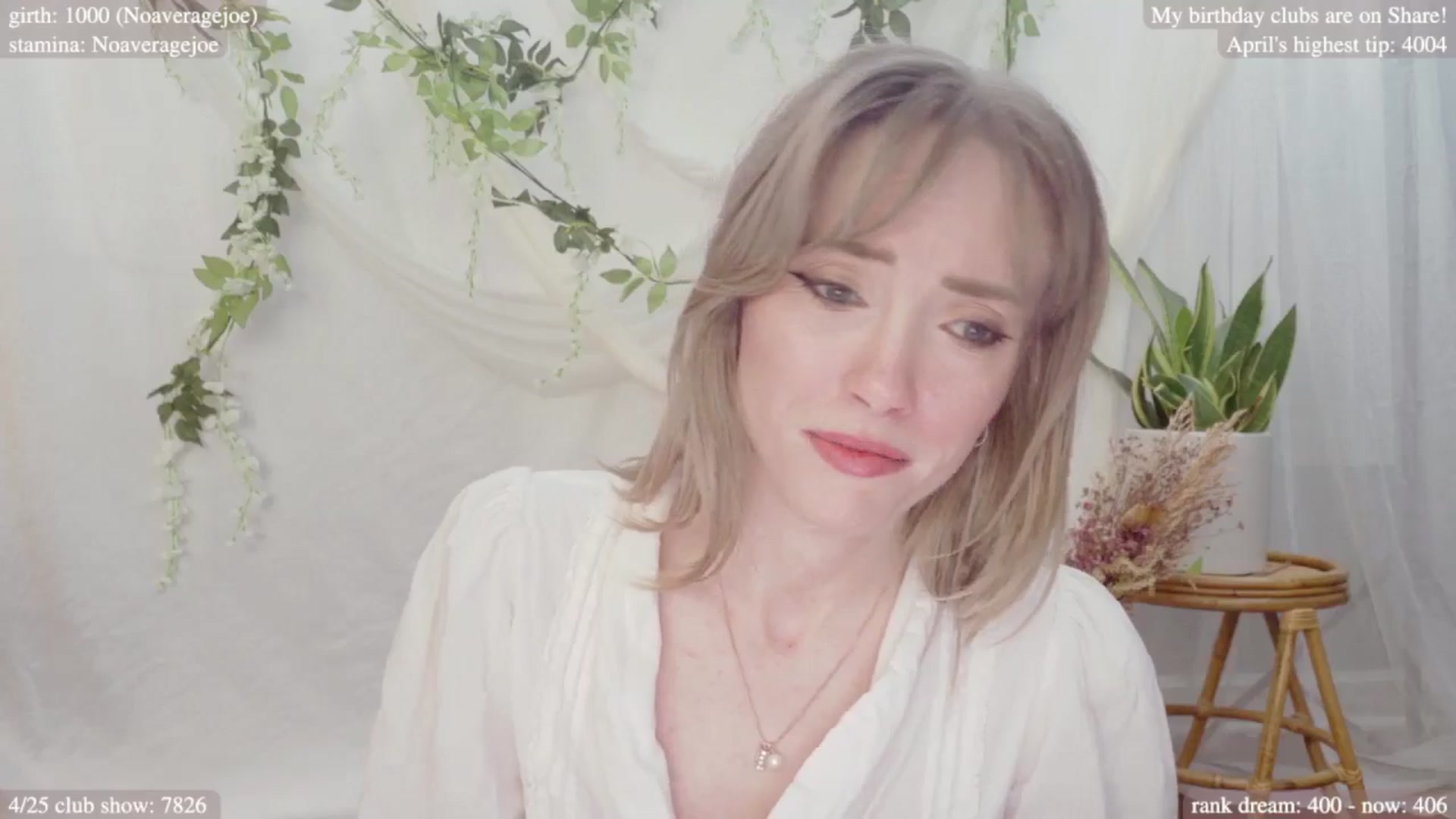 Gallery image thumbnail from bdaycolette's myfreecams stream on, 04/22/2025, 20:02 image 3 of 20