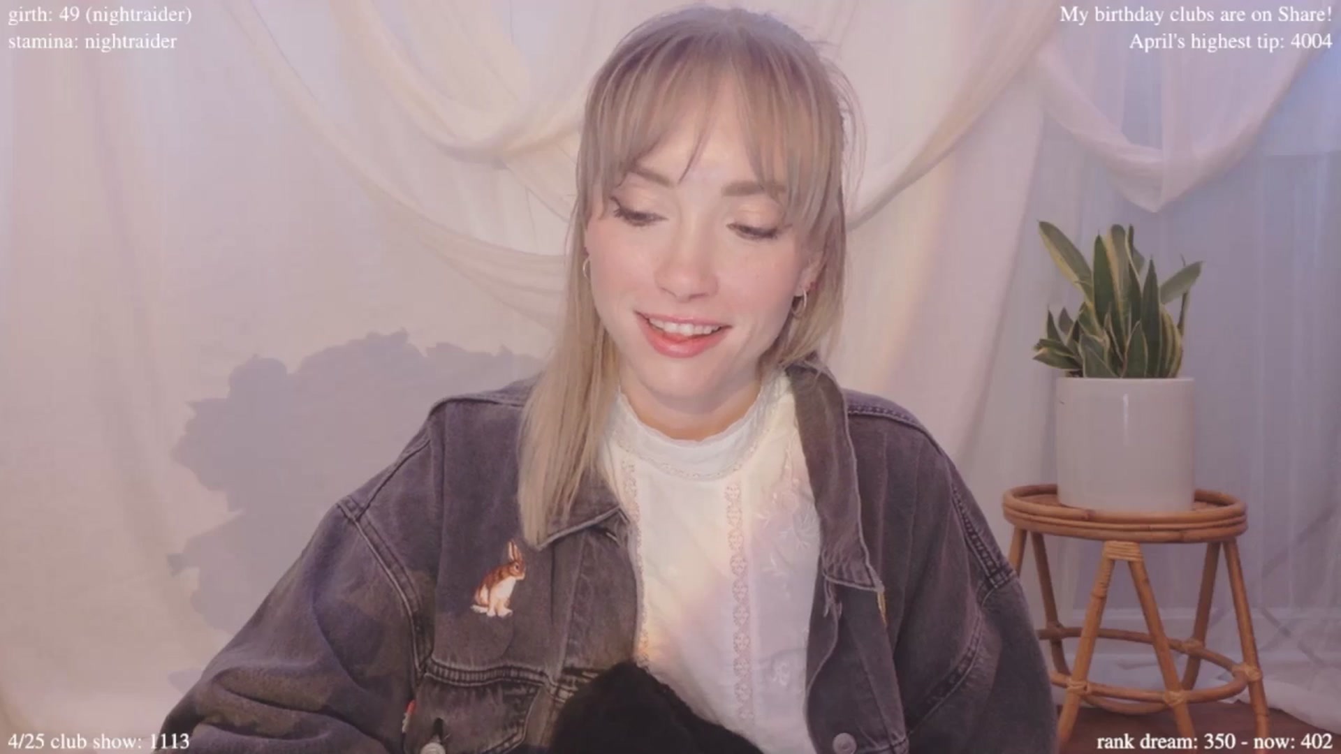 Gallery image thumbnail from bdaycolette's myfreecams stream on, 04/24/2025, 19:50 image 2 of 20