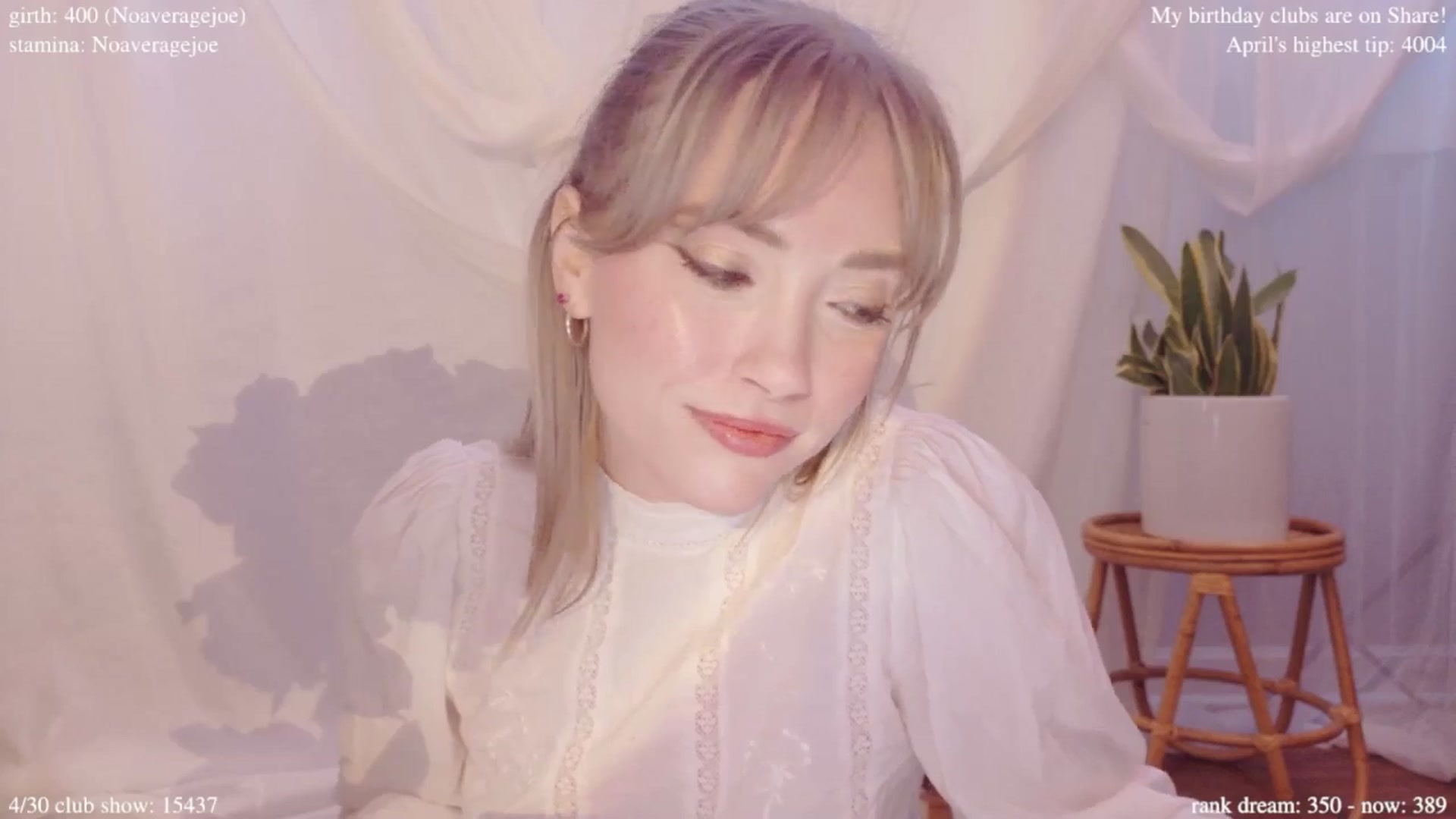 Gallery image thumbnail from bdaycolette's myfreecams stream on, 04/24/2025, 19:50 image 13 of 20
