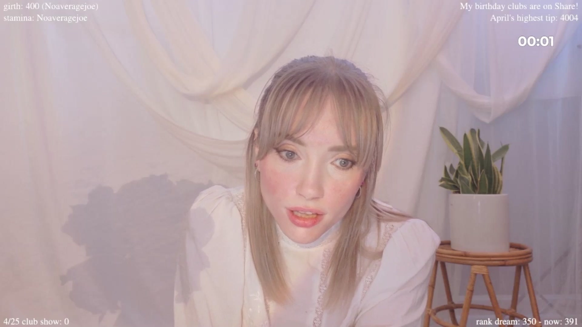 Gallery image thumbnail from bdaycolette's myfreecams stream on, 04/24/2025, 19:50 image 6 of 20