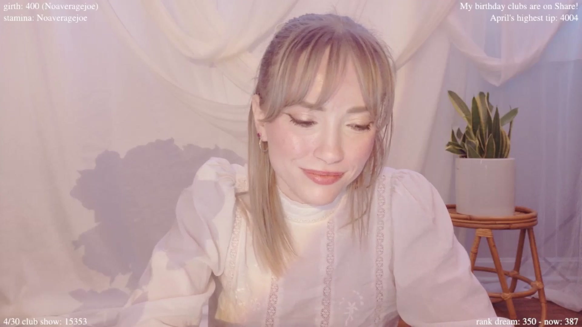Gallery image thumbnail from bdaycolette's myfreecams stream on, 04/24/2025, 19:50 image 20 of 20