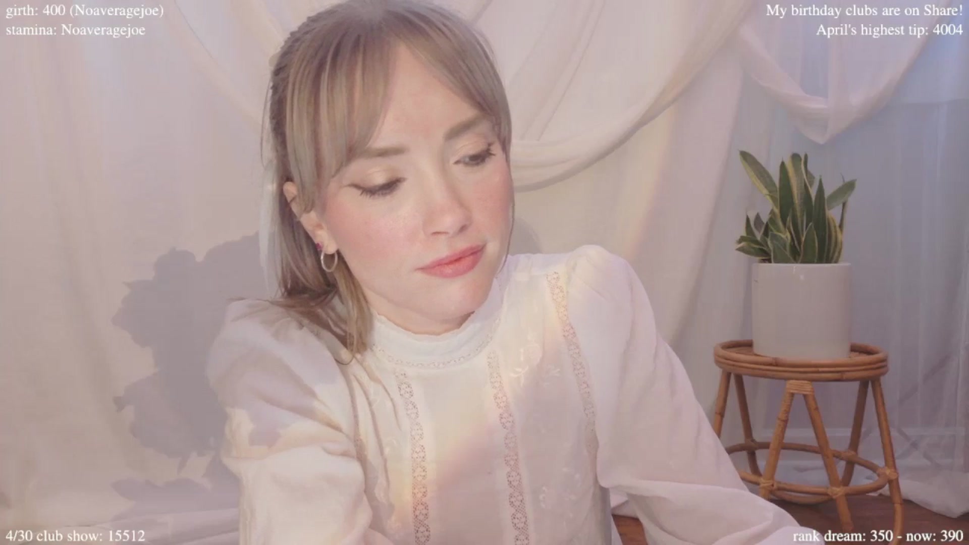 Gallery image thumbnail from bdaycolette's myfreecams stream on, 04/24/2025, 19:50 image 8 of 20