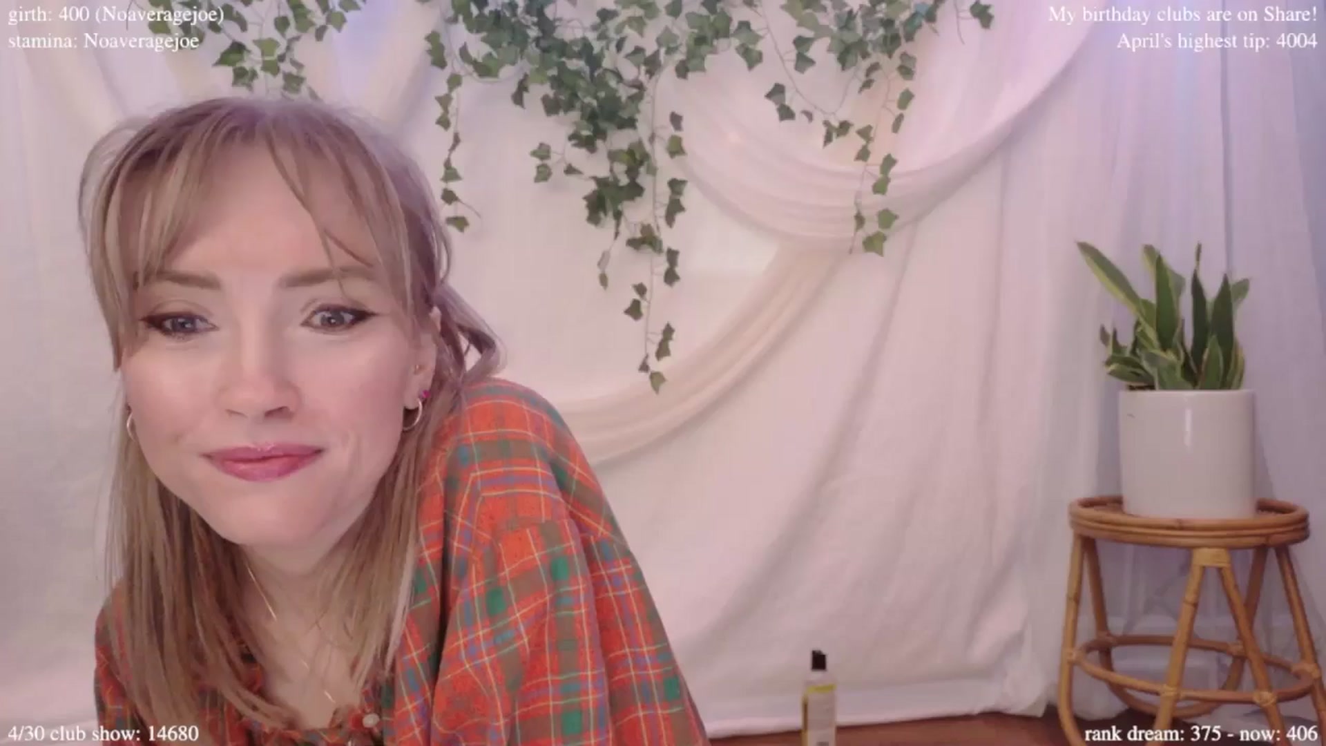 Gallery image thumbnail from bdaycolette's myfreecams stream on, 04/25/2025, 19:46 image 4 of 20