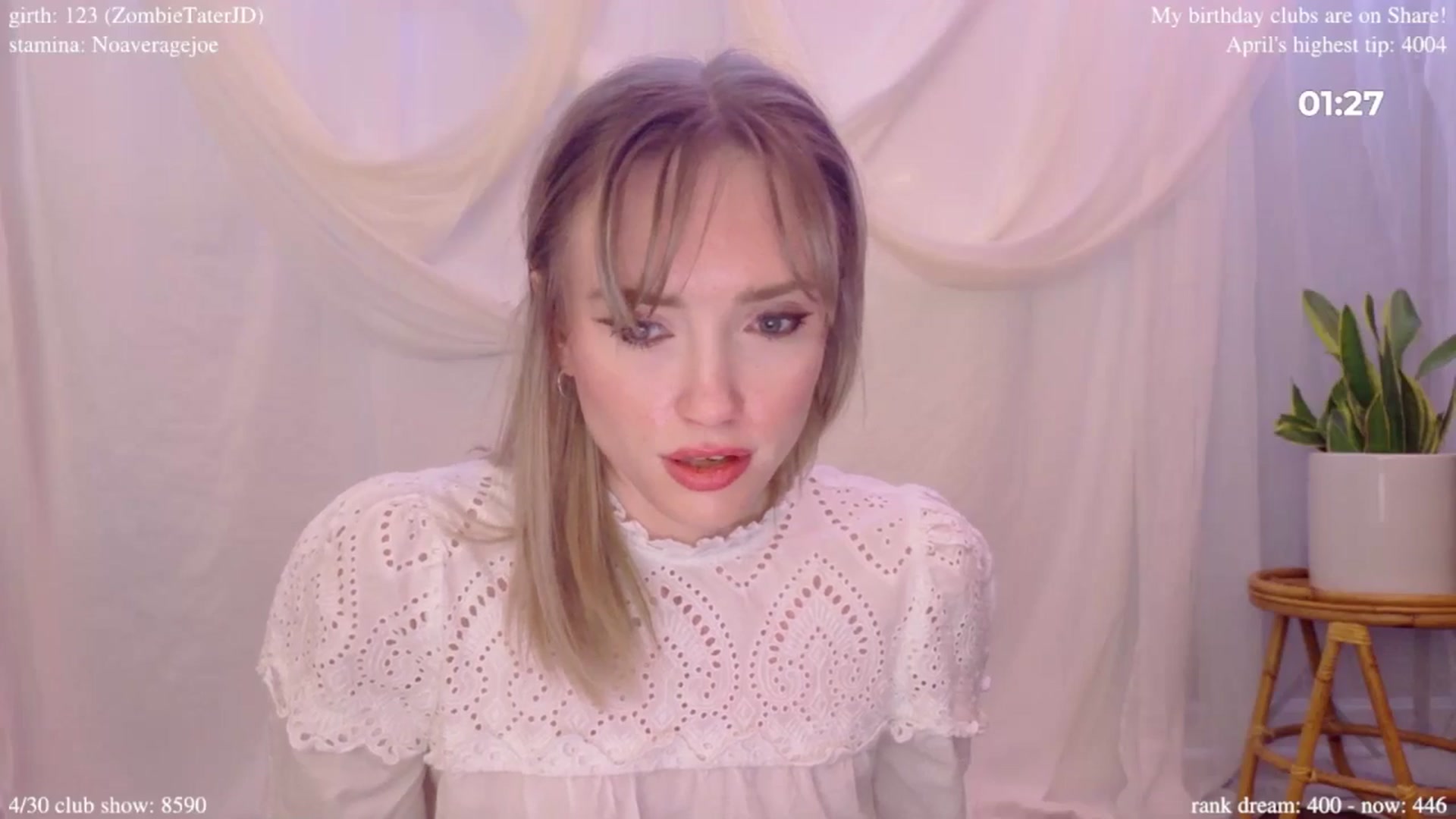 Gallery image thumbnail from bdaycolette's myfreecams stream on, 04/29/2025, 19:36 image 5 of 20