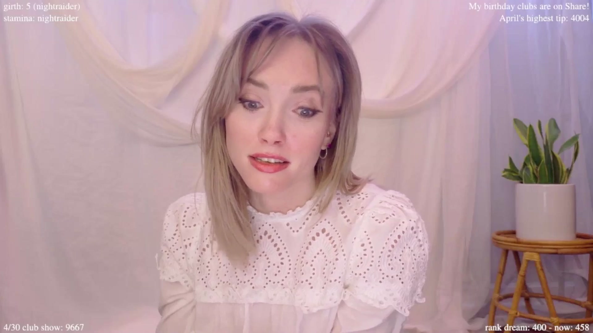 Gallery image thumbnail from bdaycolette's myfreecams stream on, 04/29/2025, 19:36 image 2 of 20