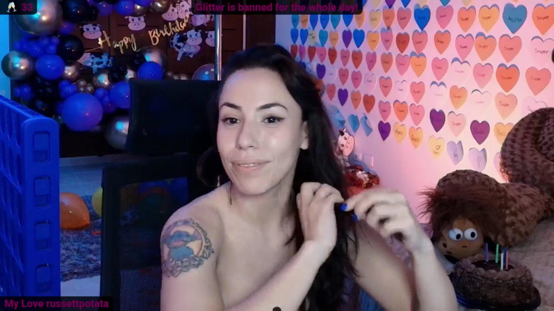 Gallery image thumbnail from bdaypotato's myfreecams stream on, 02/28/2026, 20:55 image 19 of 20