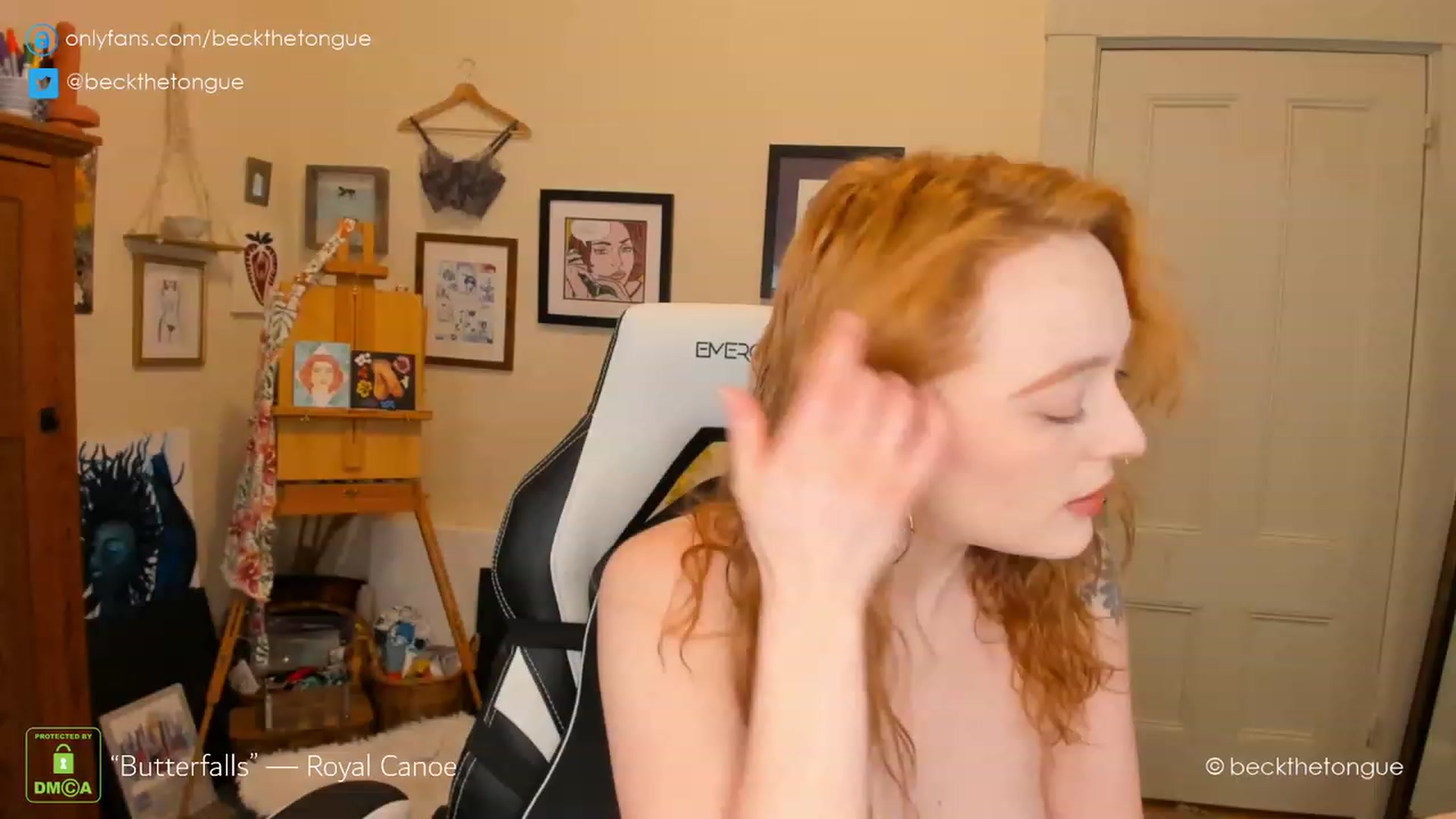 Gallery image thumbnail from beckthetongue's myfreecams stream on, 01/30/2023, 04:02 image 5 of 20