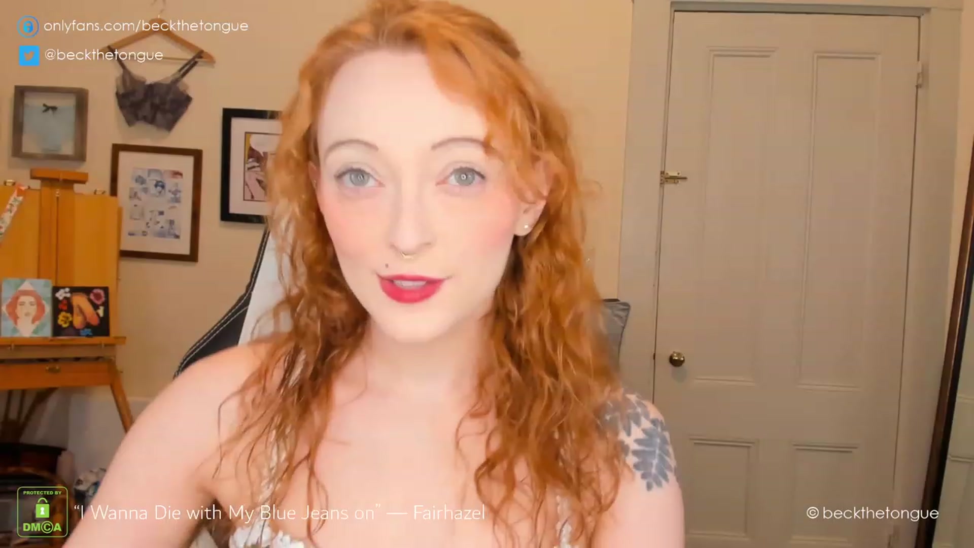 Gallery image thumbnail from beckthetongue's myfreecams stream on, 02/06/2023, 21:16 image 2 of 20